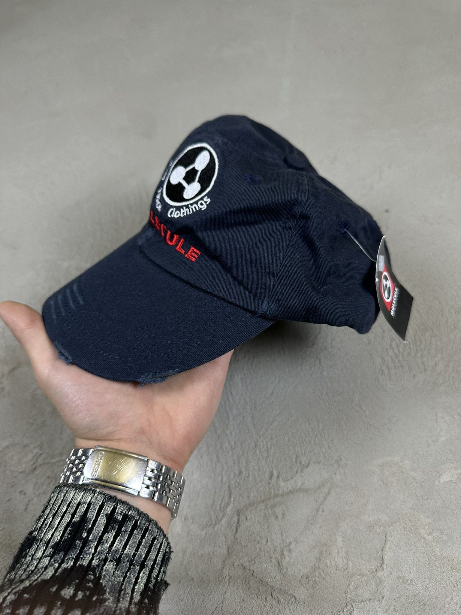 JNCO × Vintage 00s Vintage Y2k Molecule Hiphop Rap Cap Size ONE SIZE - 4 Thumbnail
