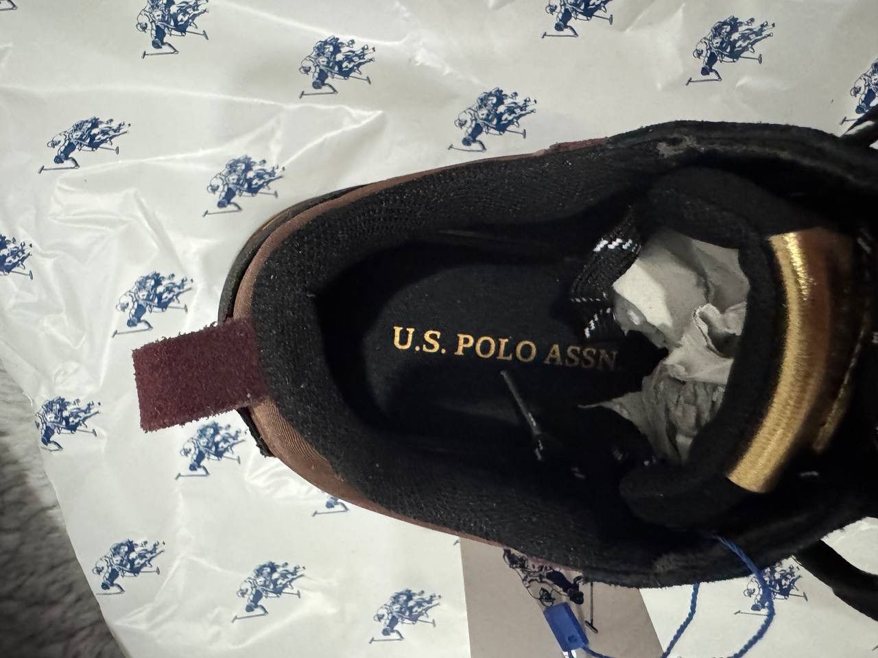 U.S. Polo Assn. Polo sneakers new with tags in box size 37 US 6.5 Size US 6.5 / IT 36.5 - 3 Thumbnail