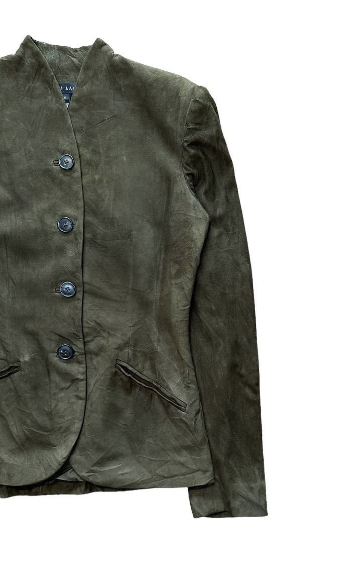 Polo Ralph Lauren Polo Ralph Lauren Slim Fit Suede Leather Jacket Size XS / US 0-2 / IT 36-38 - 3 Thumbnail