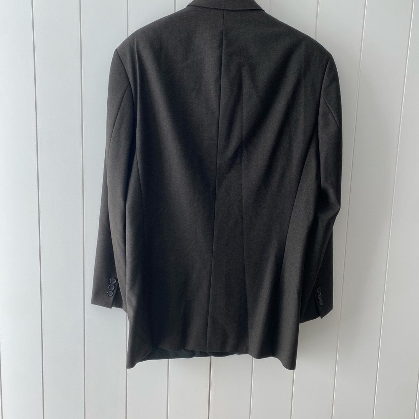Hugo Boss Hugo Boss Three-Button Super 100 Virgin Wool Blazer - 42R Size 42R - 3 Thumbnail