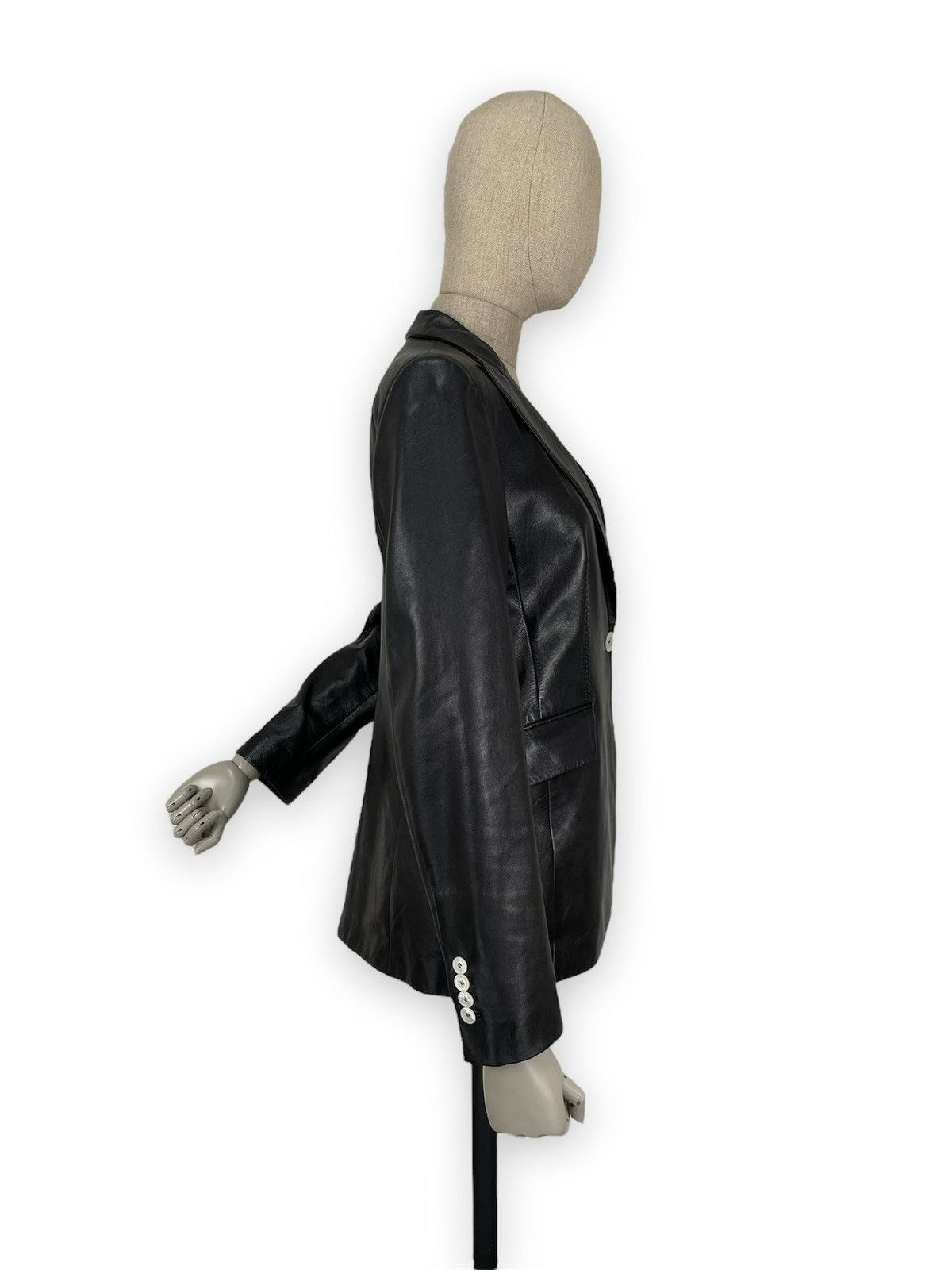 Kiton RARE NAPOLI DOLPH SCHMID Leather Italy Jacket Sheepskin Coat Blazer S Size M / US 6-8 / IT 42-44 - 7 Thumbnail