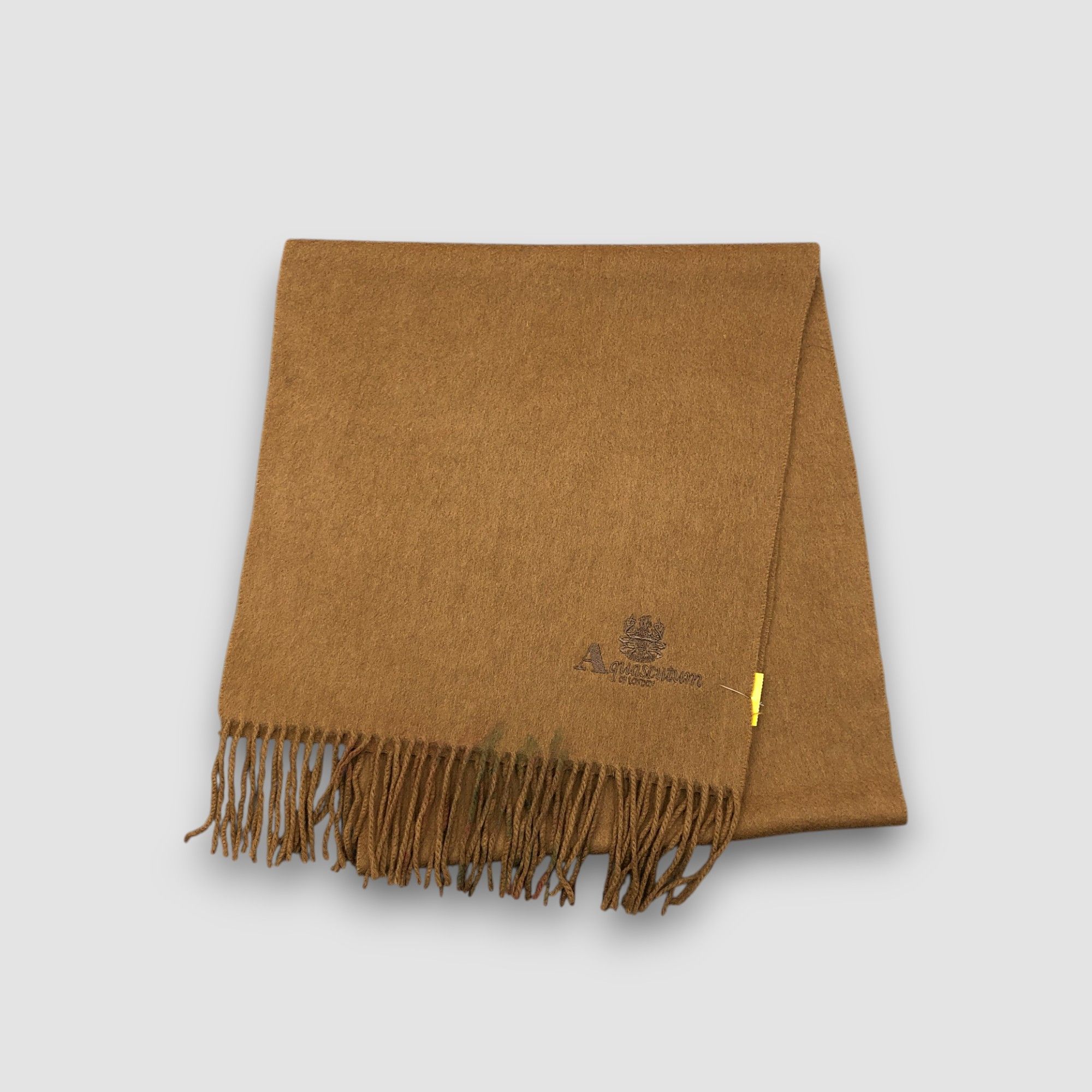 Aquascutum Vintage Aquascutum Scarf Muffler Wool Cashmere Scarves Size ONE SIZE - 2 Thumbnail