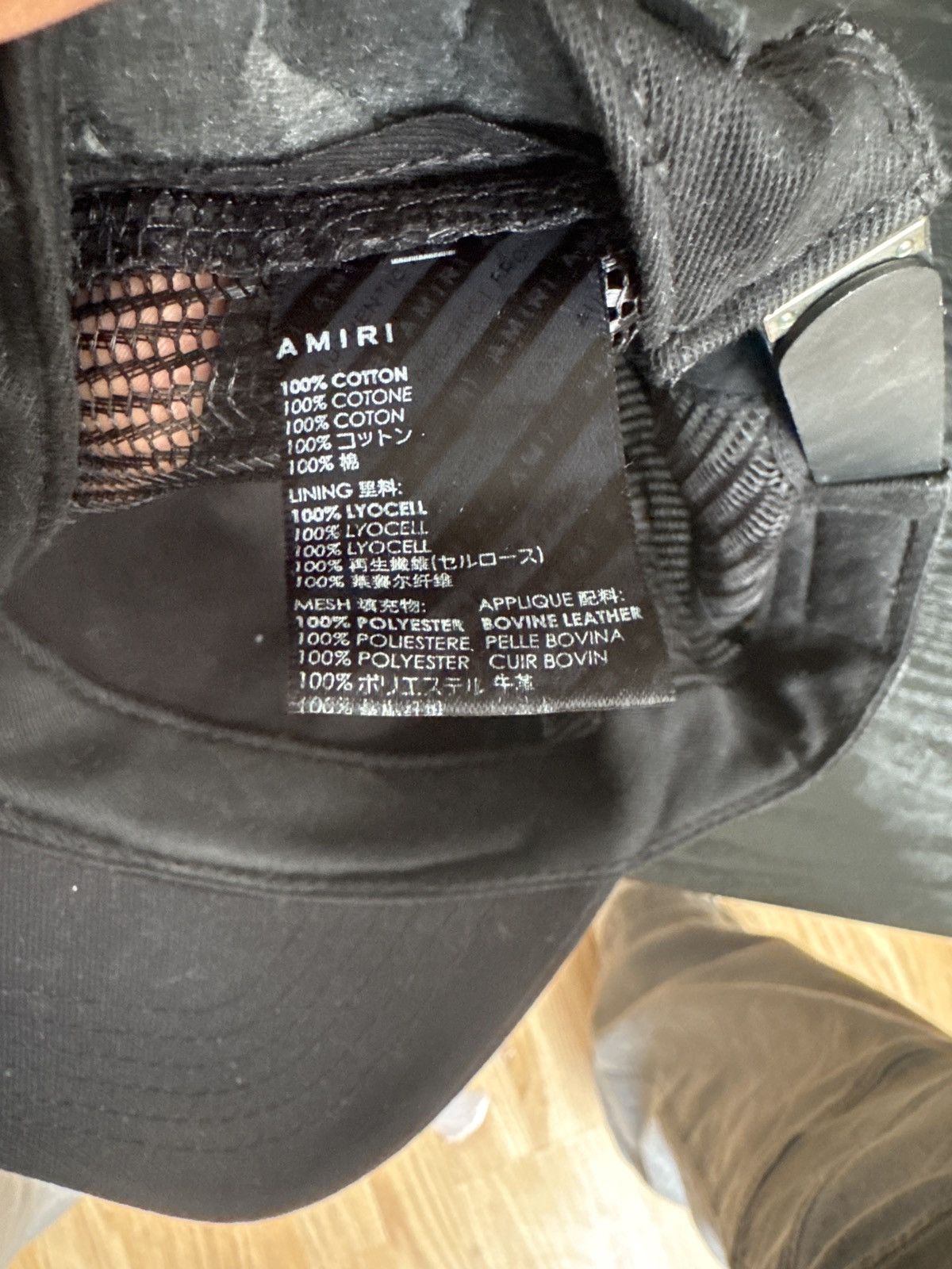 Amiri Amiri black and orange 3 star cap Size ONE SIZE - 3 Thumbnail
