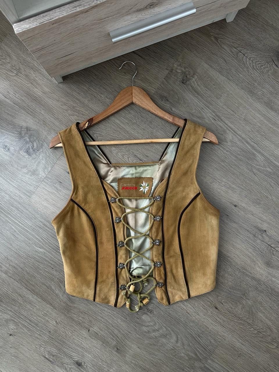 Japanese Brand × Vintage Vintage Maddox Leather W’S Japanese West Jacket Size US S / EU 44-46 / 1 - 6 Thumbnail
