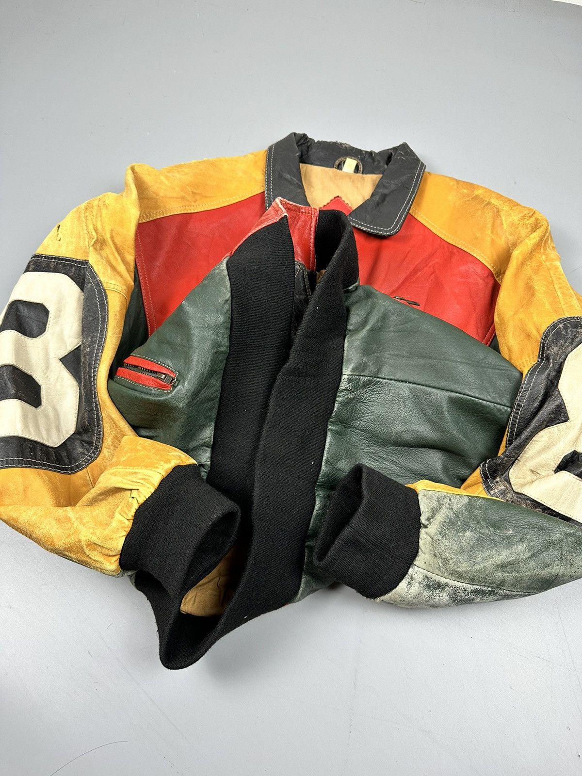 Vintage Distressed Vintage Howie & Son 8 Eight Ball Leather Jacket Size US M / EU 48-50 / 2 - 8 Thumbnail
