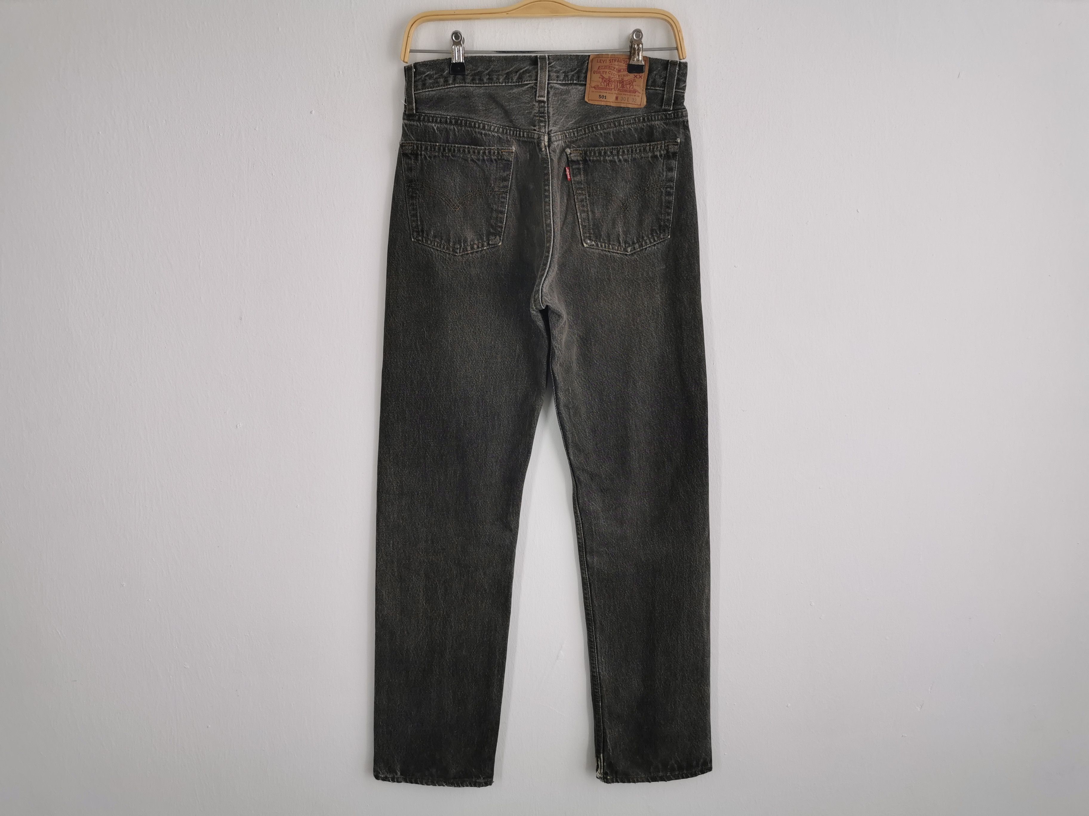 Levi's Vintage 90's Levis Lot 501 Denim Made In USA Size 30/30x32 Size US 30 / EU 46 - 3 Thumbnail