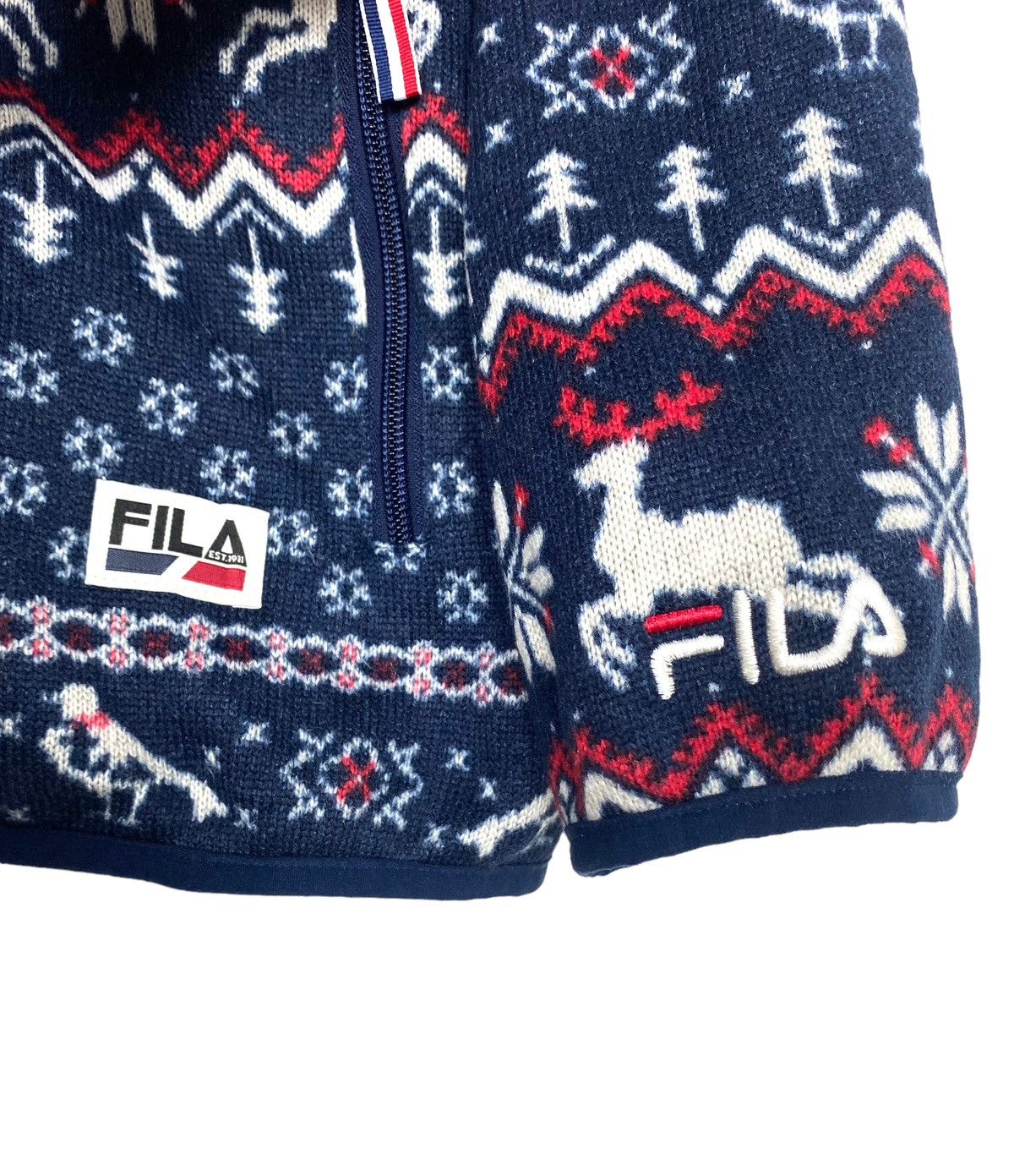 Fila Rare‼️ Fila Hoodie Christmas All Over Print Size US M / EU 48-50 / 2 - 5 Thumbnail