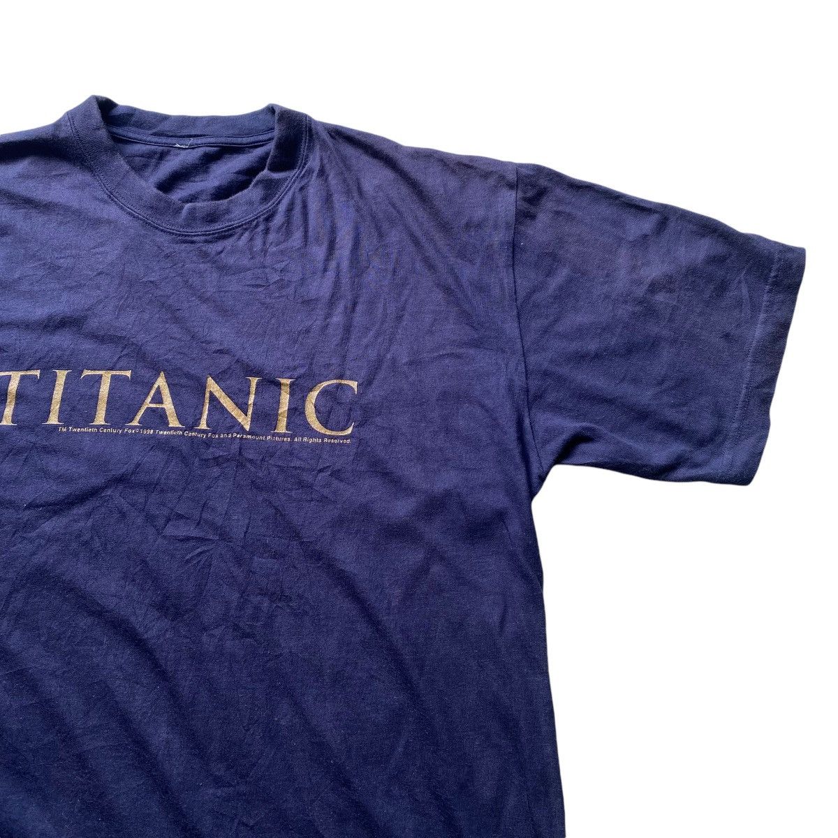 Vintage Vintage 1998 Titanic Promo Shirt Size US L / EU 52-54 / 3 - 4 Thumbnail