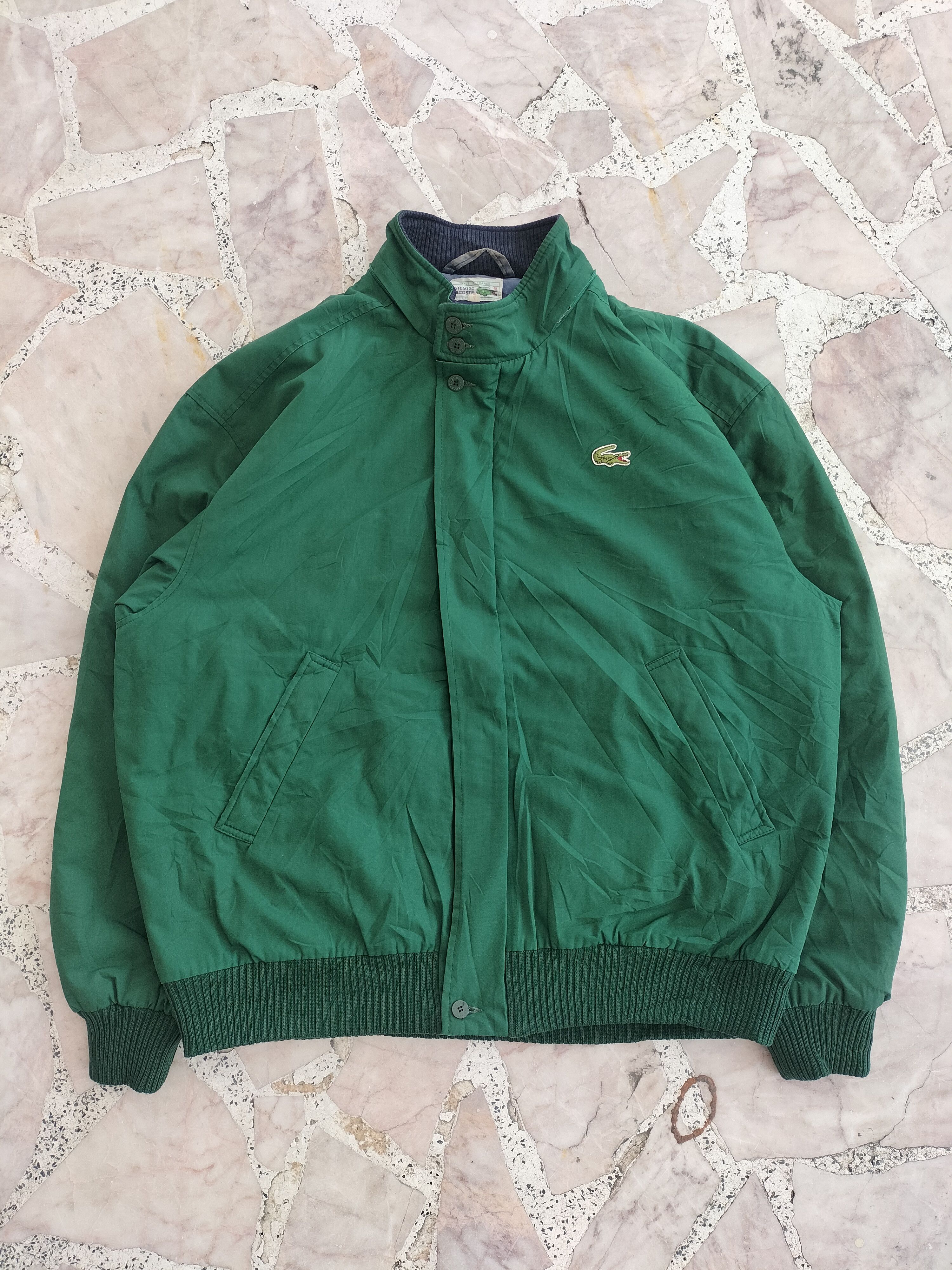 Lacoste Lacoste Foldable Hoodie Vintage Green Jacket France Size US XL / EU 56 / 4 - 1 Thumbnail