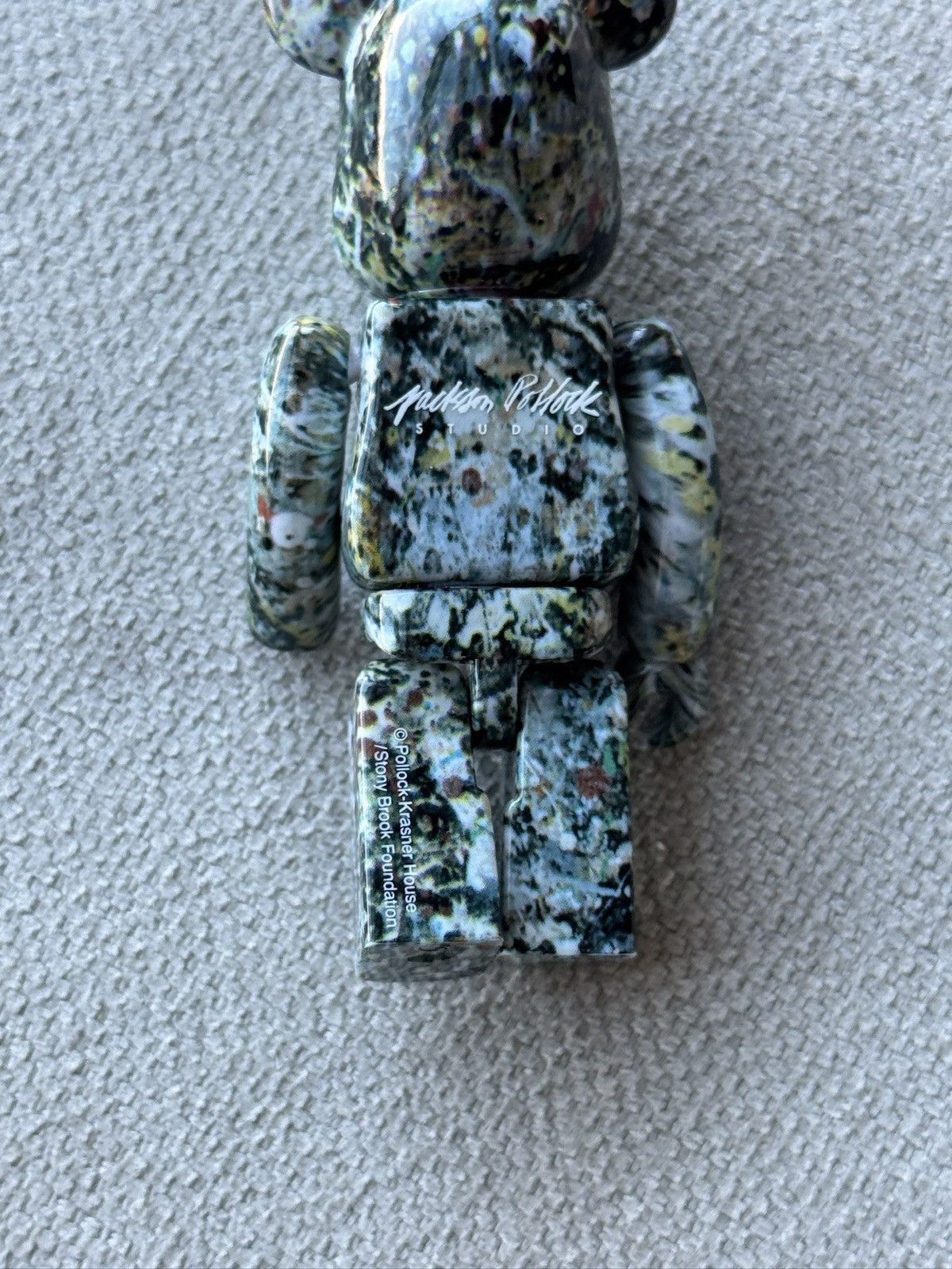 Medicom Toy Medicom Bearbrick Jackson Pollock Studio Ver 2.0 Figure Set Size ONE SIZE - 11 Thumbnail