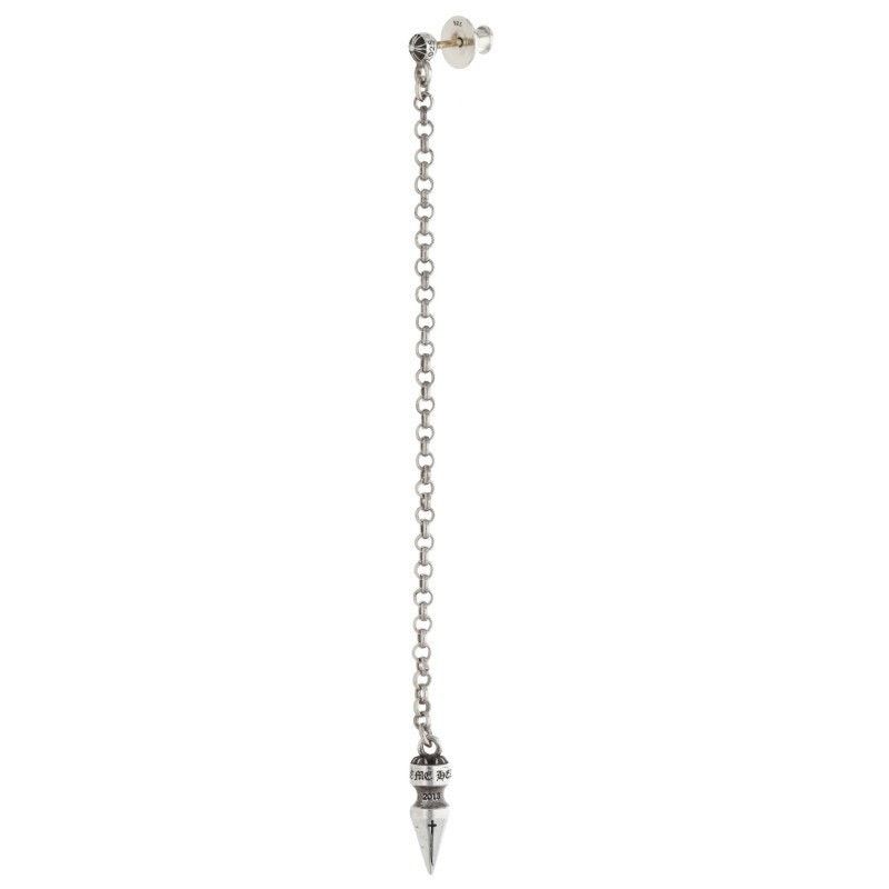Chrome Hearts Chrome Hearts Chain Spike Drop Earring Size ONE SIZE - 1 Thumbnail