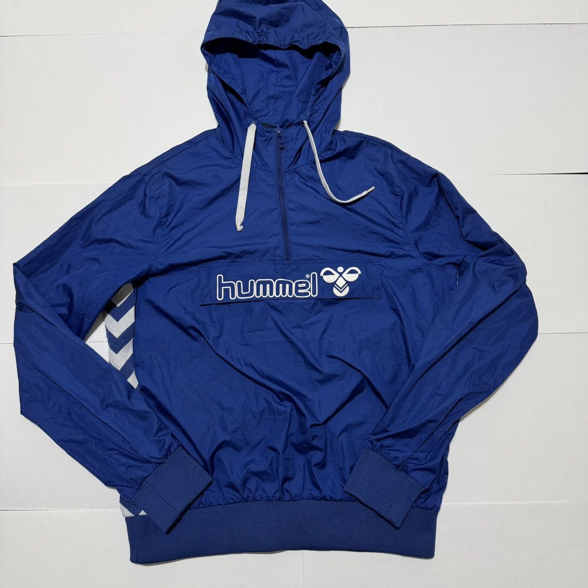 Hummel Hummel Football Training Windbreaker Hoodie Jacket 1/4 Zip Size US S / EU 44-46 / 1 - 1 Thumbnail