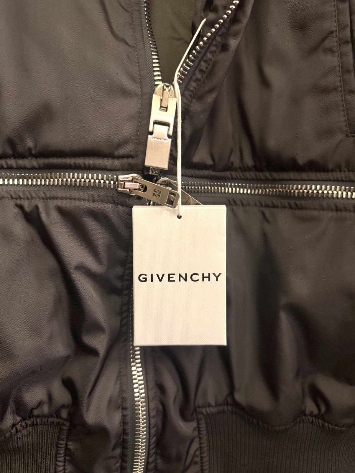 Givenchy Givenchy by MMW fw22 46 men grey stin bomber jacket Size US S / EU 44-46 / 1 - 6 Thumbnail