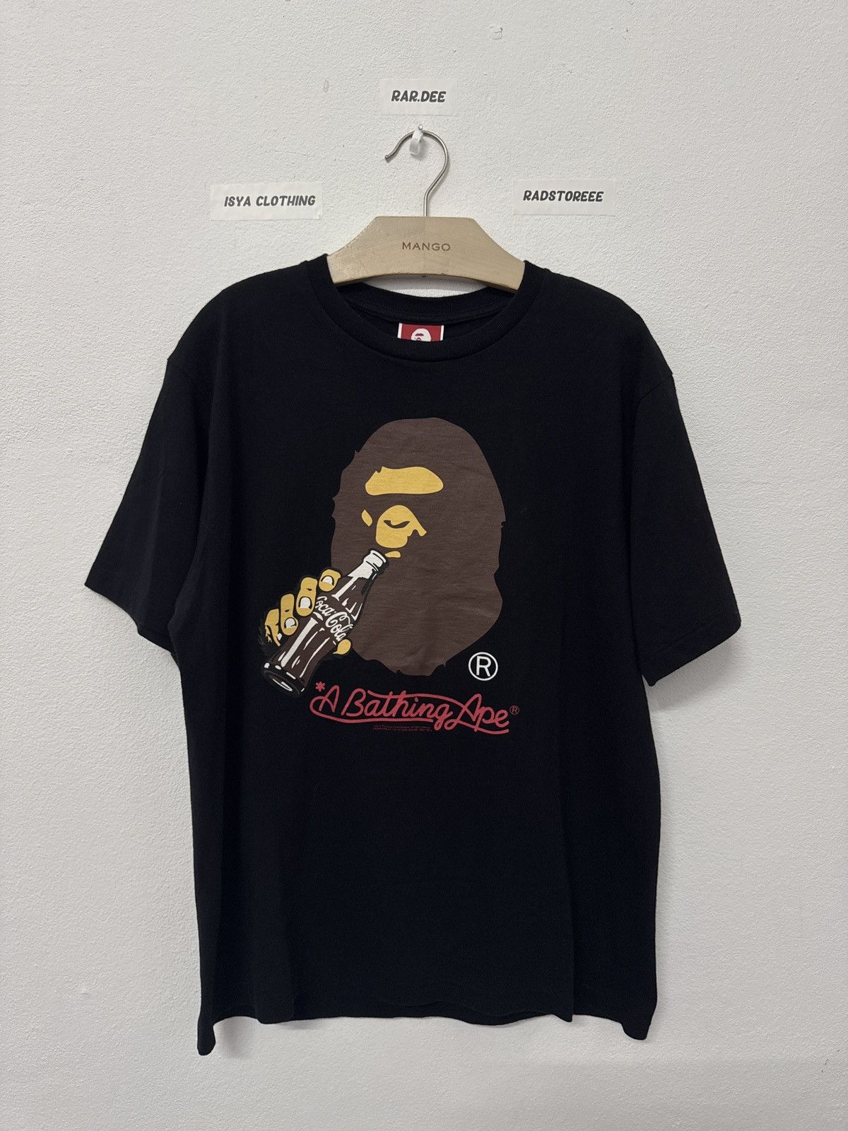 Bape × Coca Cola Bape x Coca Cola Big Head Tee Size US L / EU 52-54 / 3 - 1 Thumbnail