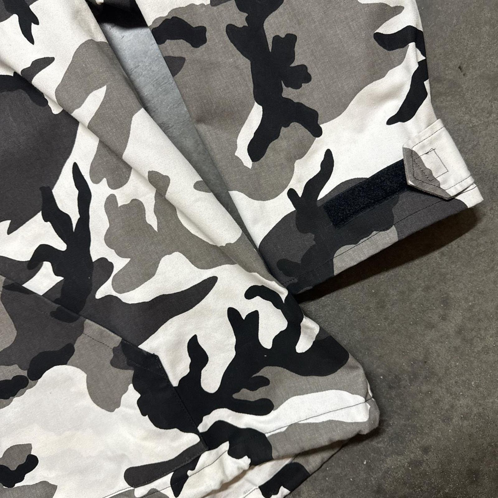 Vintage Vintage 90s Military Camo Anorak Parka Lightweight Jacket Size US XL / EU 56 / 4 - 3 Thumbnail