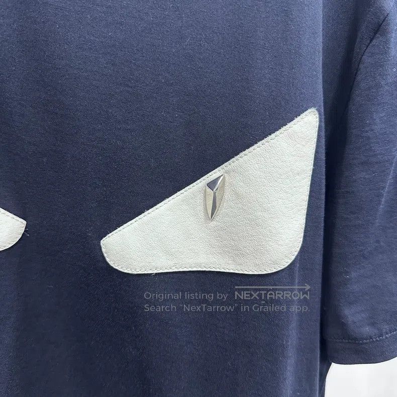 Fendi Fendi Bag Bugs Monster Eye Pattern Short Sleeve T-Shirt Size US M / EU 48-50 / 2 - 3 Thumbnail