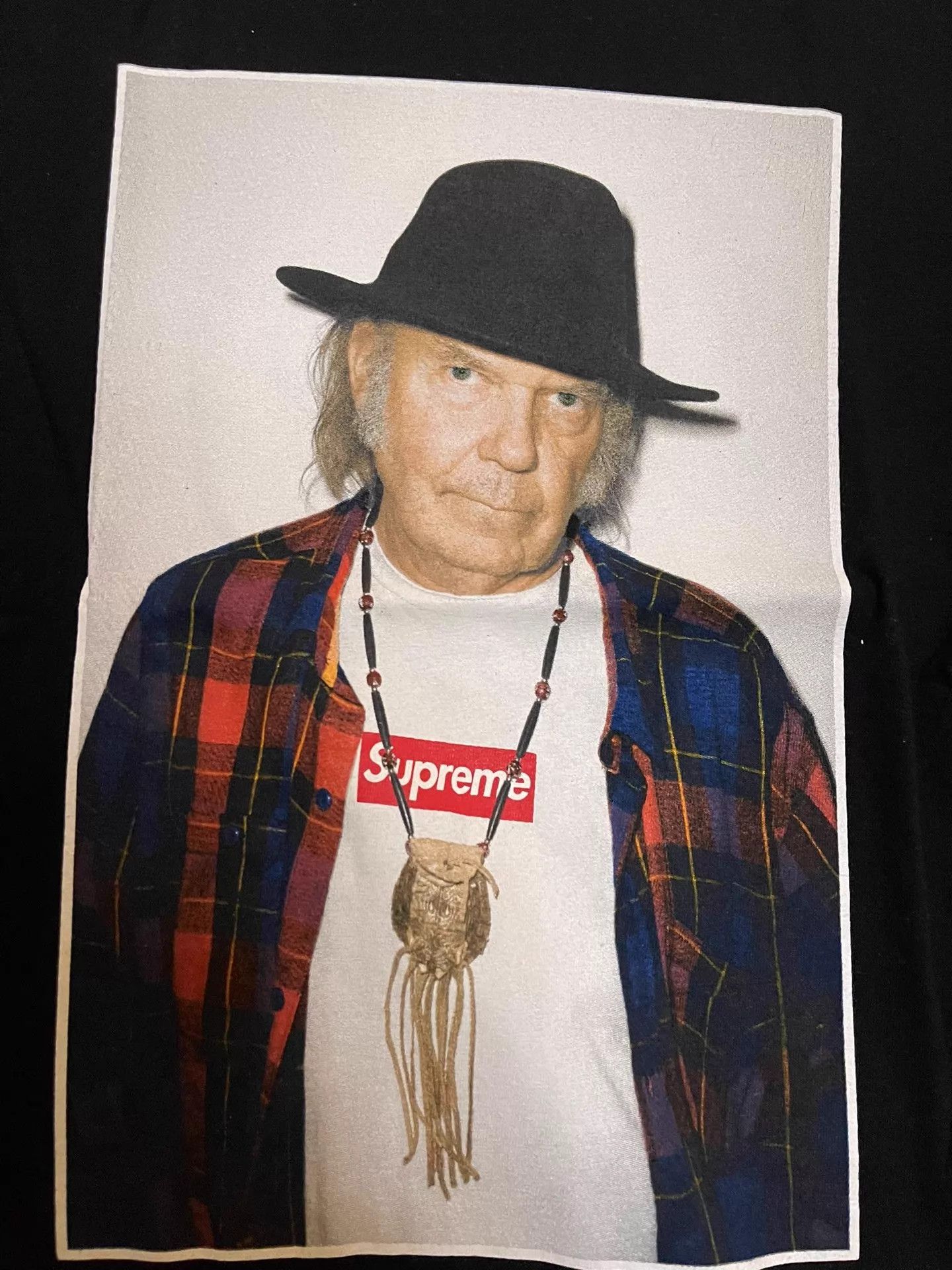 Supreme Supreme Neil Young Photo Tee Black S New with Tags Size US S / EU 44-46 / 1 - 4 Thumbnail