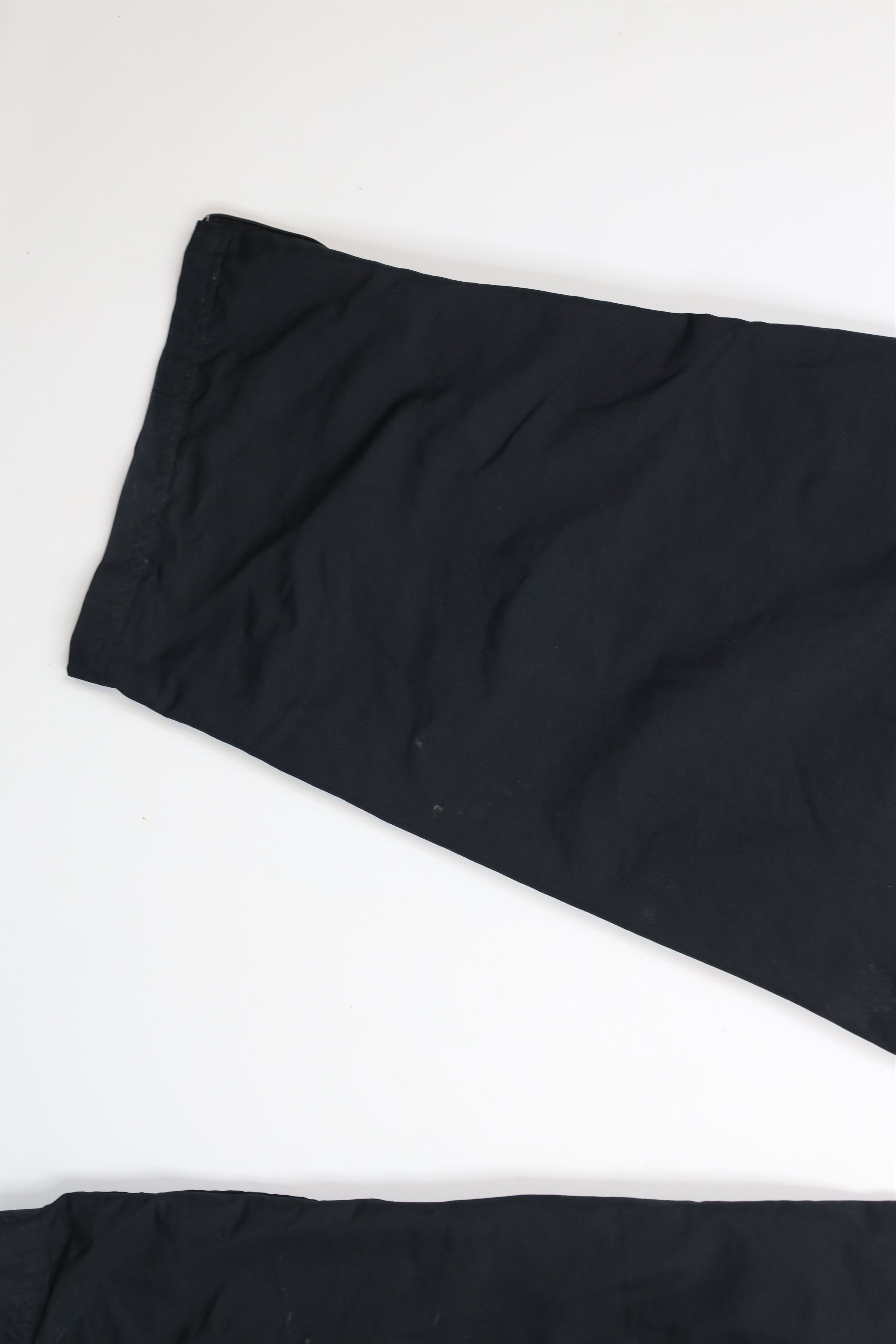 Reebok × Vintage Vintage 90s Reebok Lined Classic Logo Wide Leg Pants Black Size US 42 / EU 58 - 14 Thumbnail