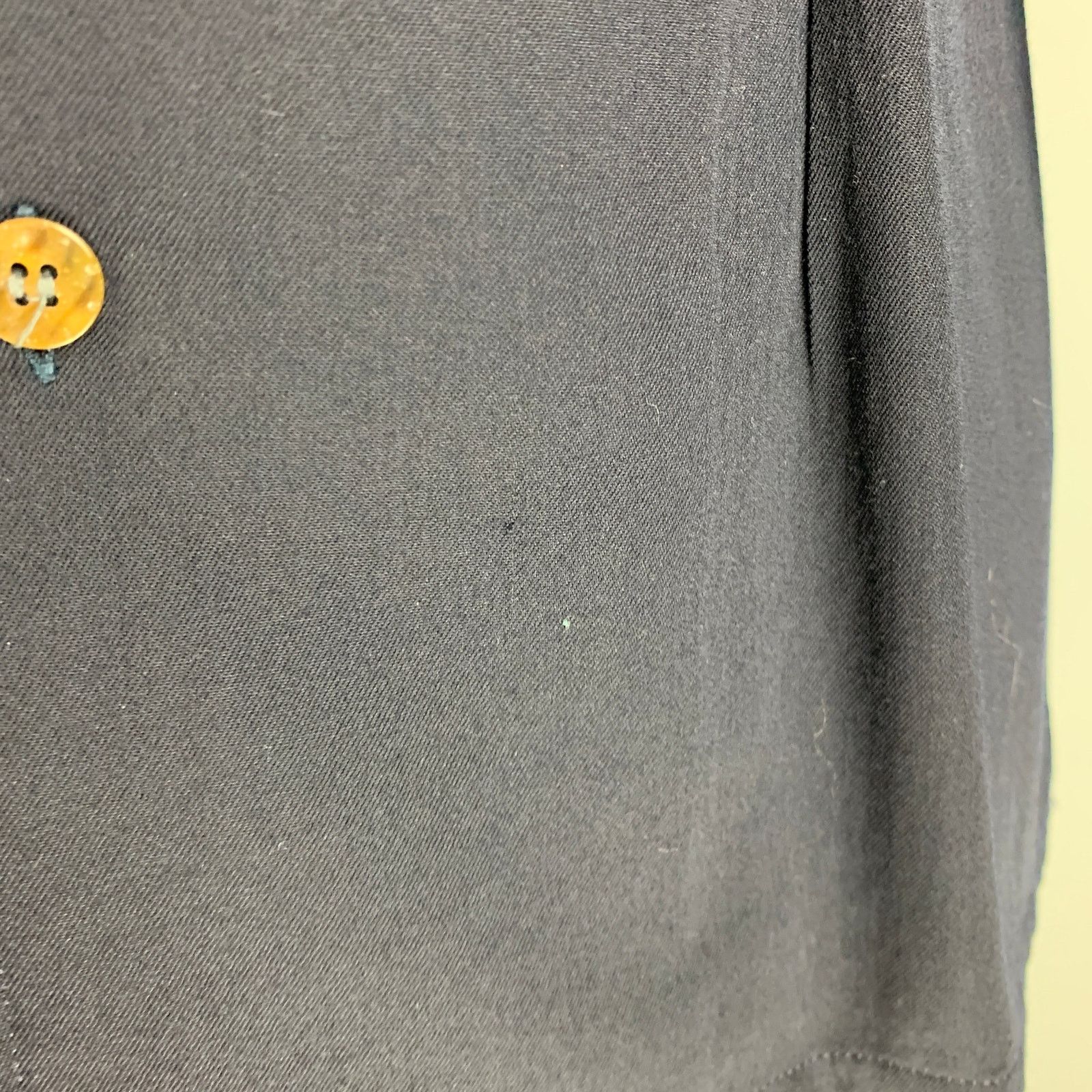 Comme des Garcons COMME des GARCONS Size S Navy Twill Buttoned Shirt Size S / US 4 / IT 40 - 6 Thumbnail