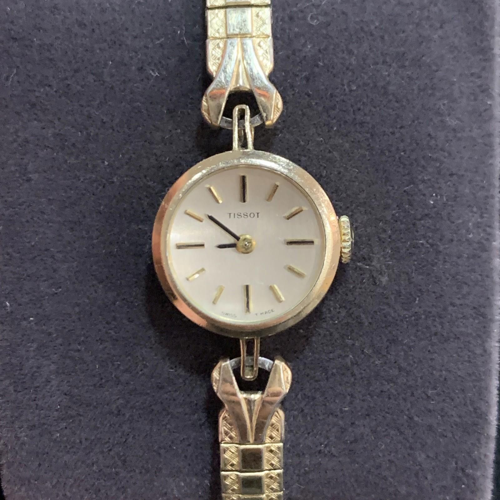 Tissot Vintage Stylish Tissot Ladies Swiss Wind Watch Kreisler GP Size ONE SIZE - 1 Thumbnail