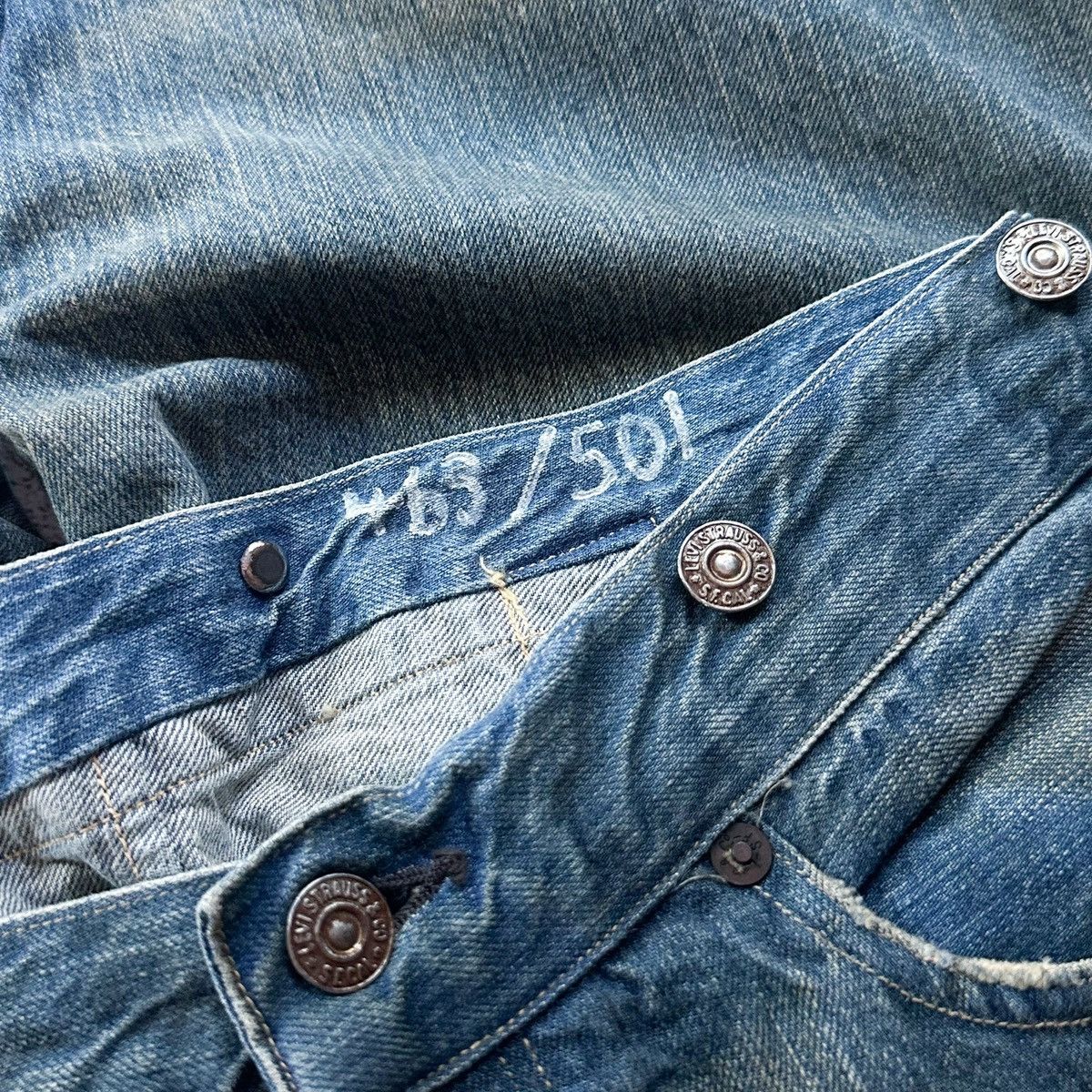 Levi's Vintage Levi’s Sashiko Repair Denim Size US 32 / EU 48 - 3 Thumbnail
