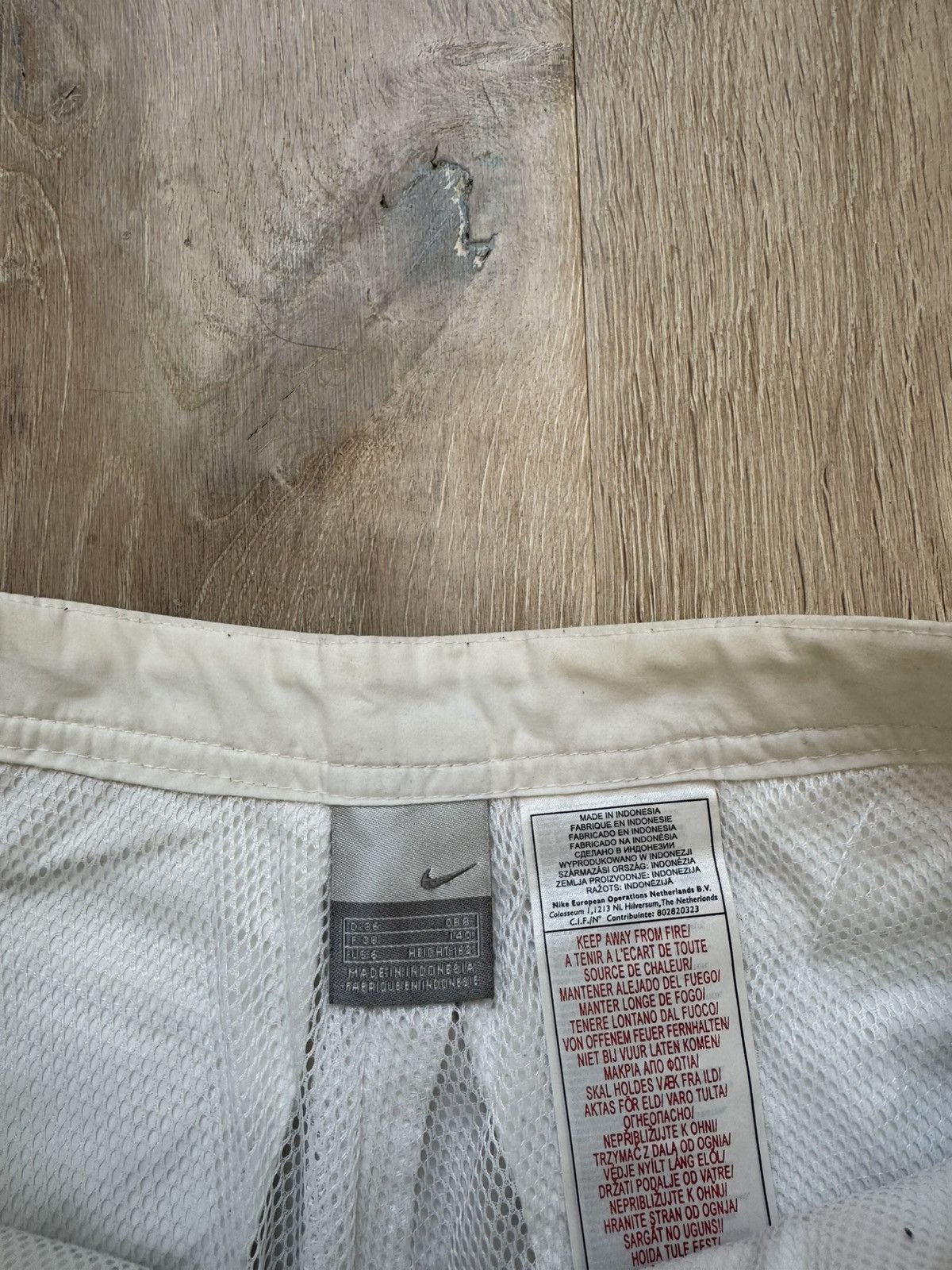 Nike × Vintage Vintage 00s Nike Trackpants Solo Swoosh Y2K👖 Size 27" / US 4 / IT 40 - 5 Thumbnail