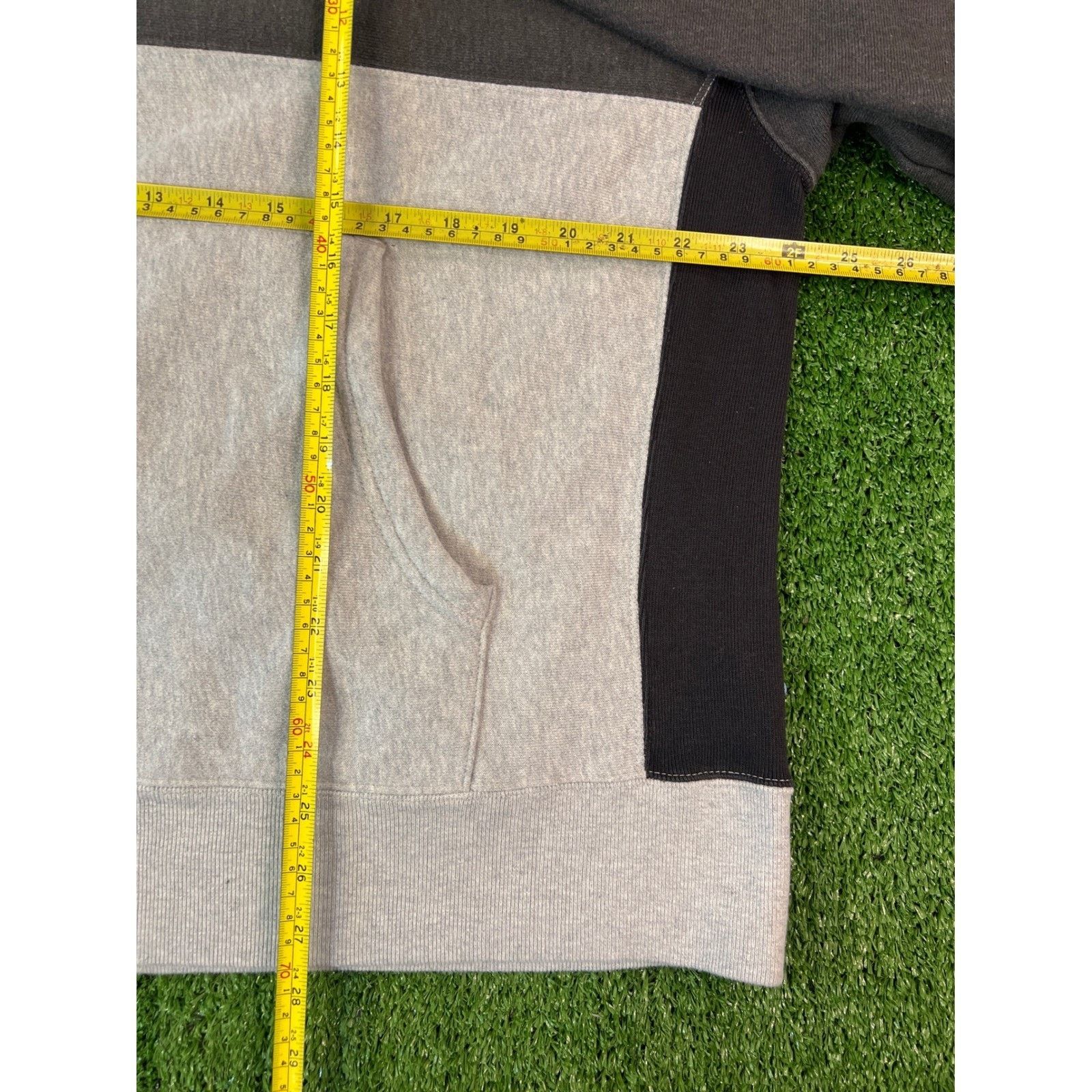 Champion Champion Reverse Weave Hoodie Mens LG Colorblock Patchwork Size US L / EU 52-54 / 3 - 5 Thumbnail