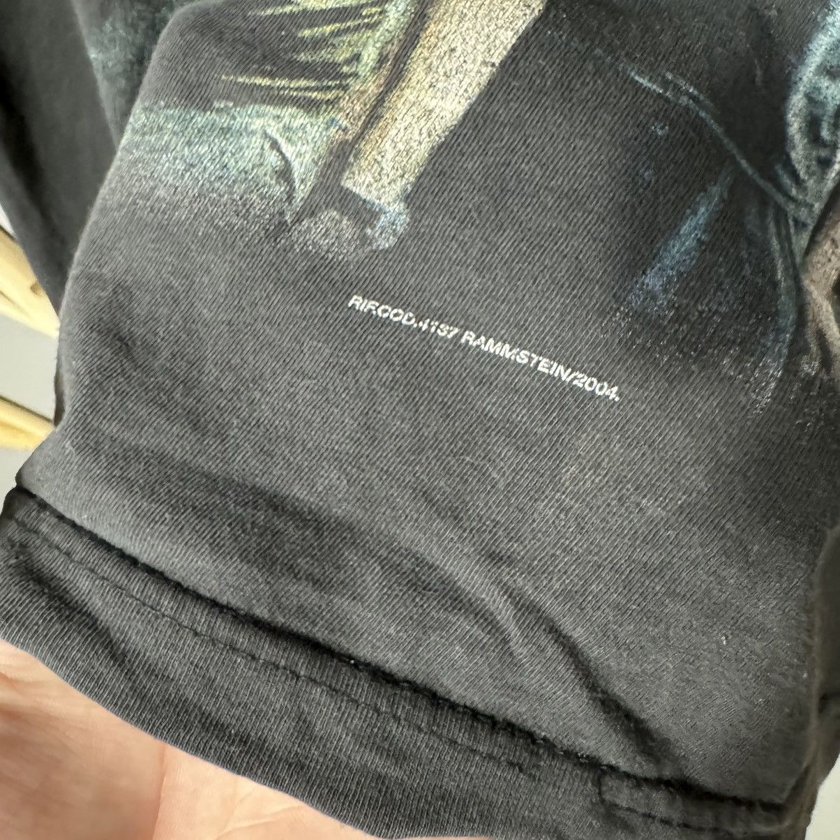 Band Tees Vintage 2004 Rammstein Raise Raise Band T-shirt Size US M / EU 48-50 / 2 - 12 Thumbnail