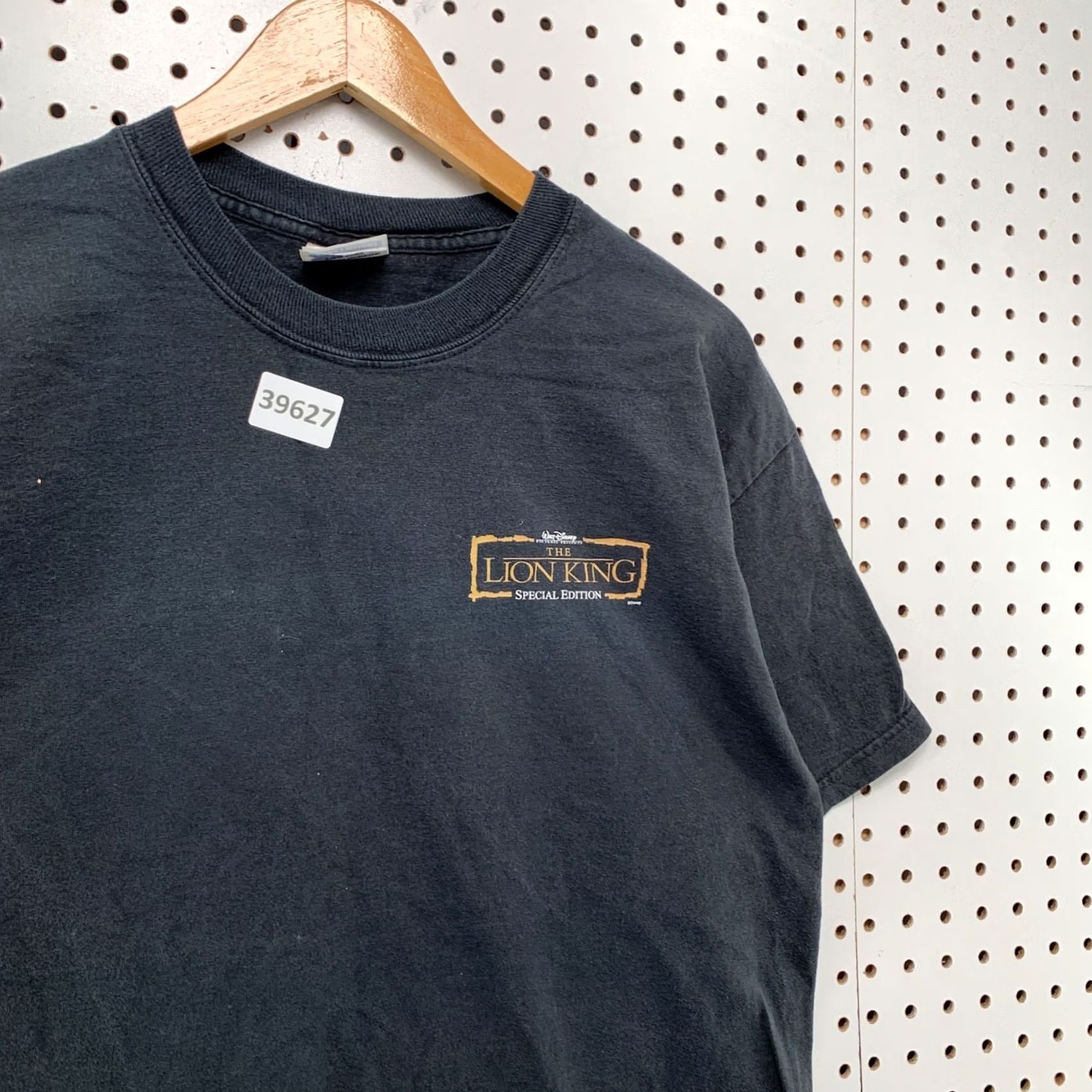 Hanes VTG Lion King Special Edition Shirt Mens L Faded Black Movie Promo Size US L / EU 52-54 / 3 - 5 Thumbnail