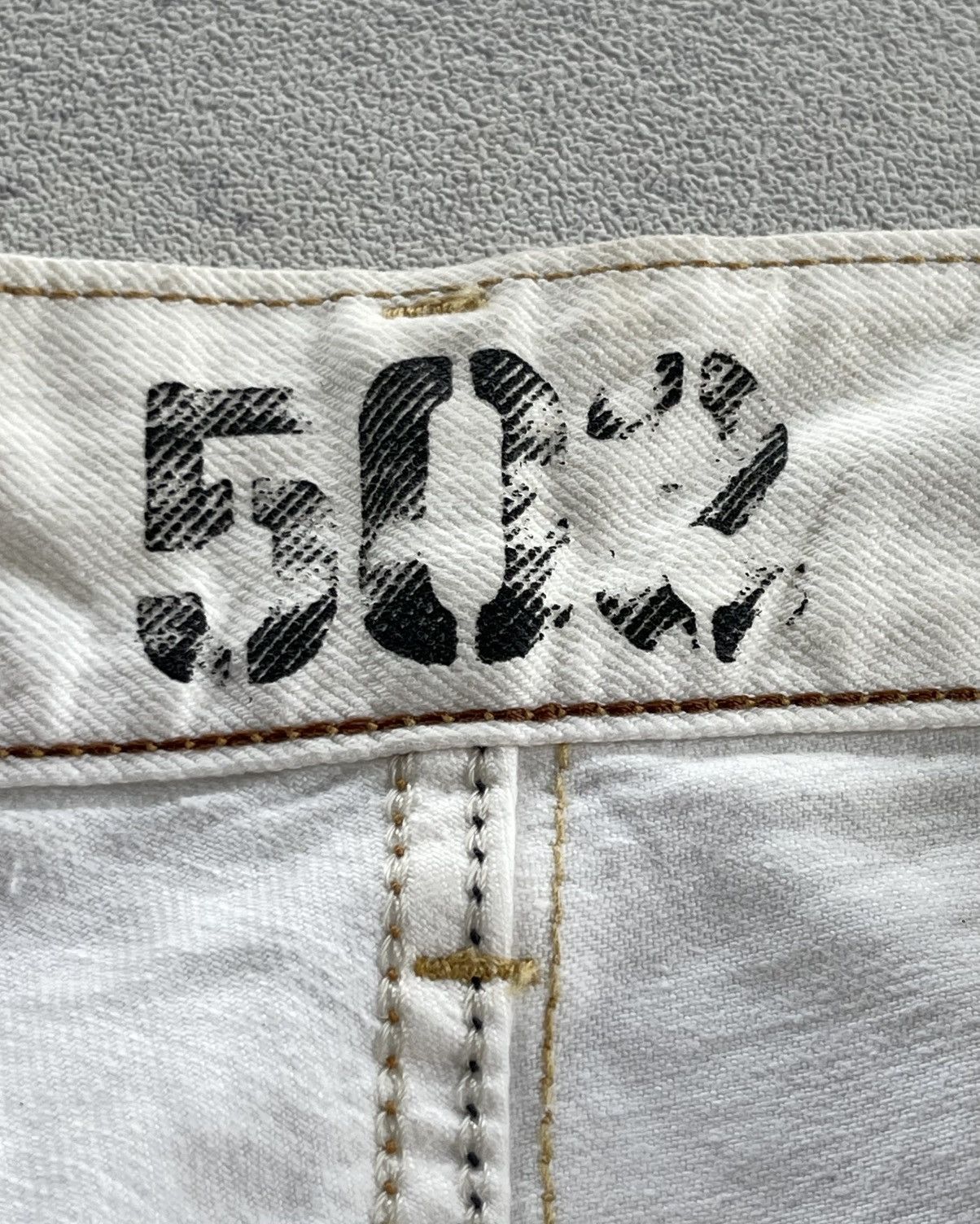 If Six Was Nine Edwin 503 Blue Trip Jeans Size US 31 - 3 Thumbnail