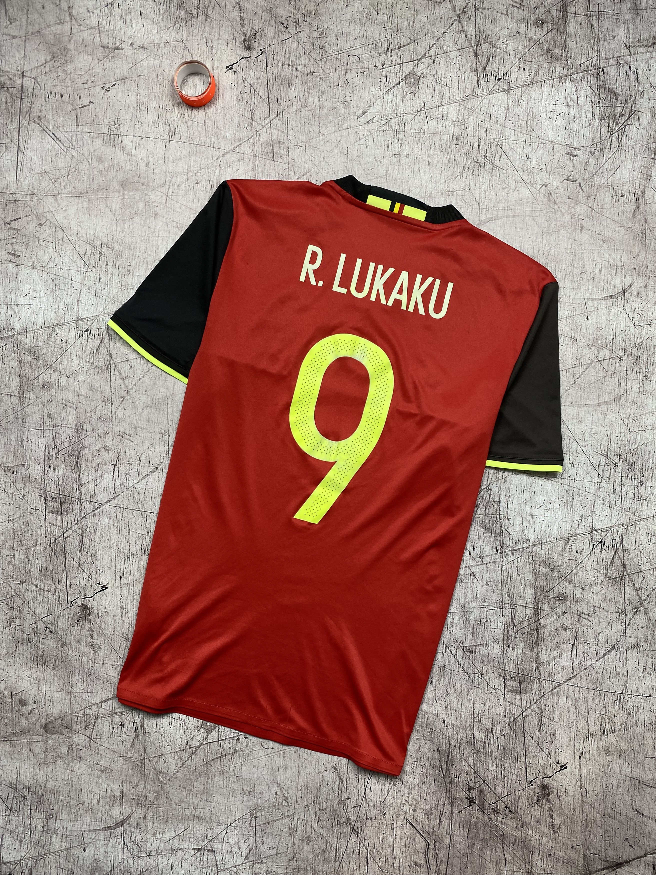 Adidas × Vintage R. Lukaku Belgium Soccer Jersey Vintage T-Shirt Tee Size US M / EU 48-50 / 2 - 7 Thumbnail