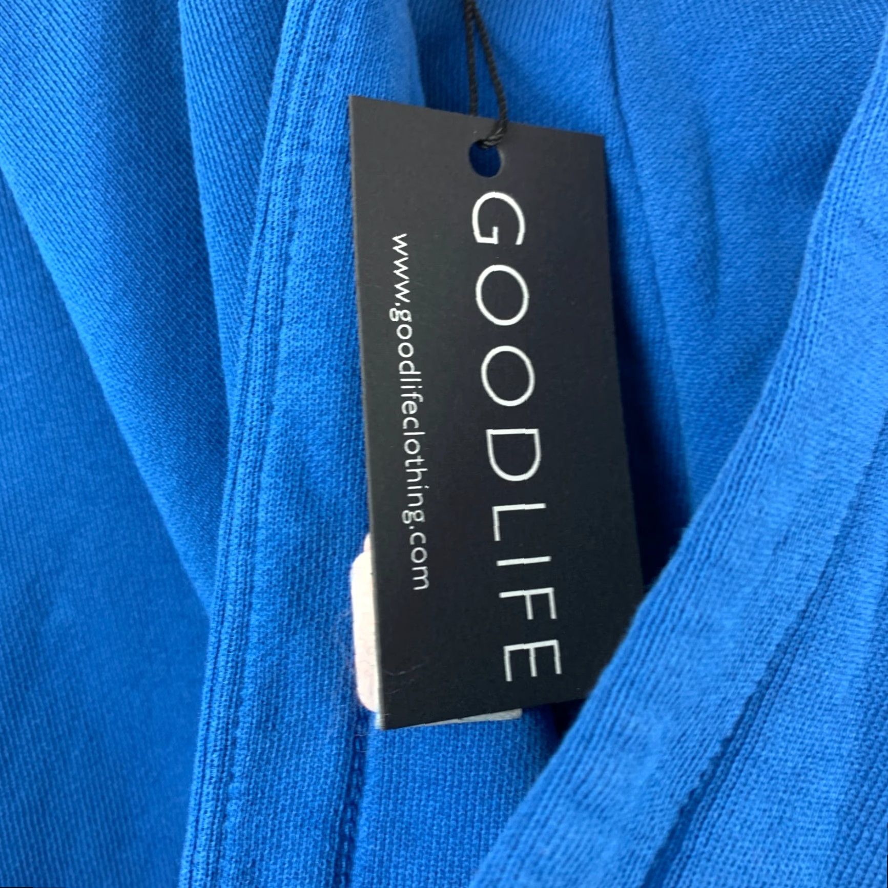 Vintage VINTAGE Goodlife Blue Hoodie Sweatshirt Mens Large NWT Made in USA Size US L / EU 52-54 / 3 - 6 Thumbnail