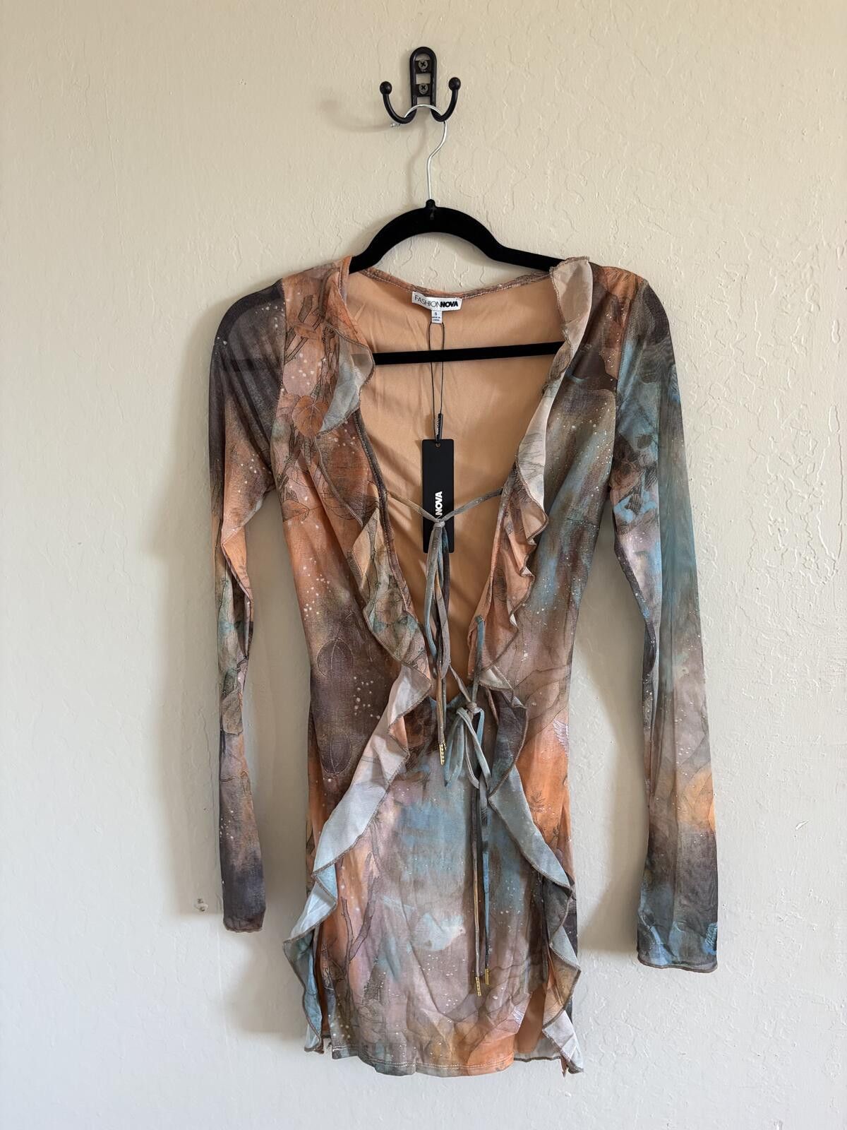 Fashion Nova Fashion Nova Fox Walk lace up mini dress | Grailed