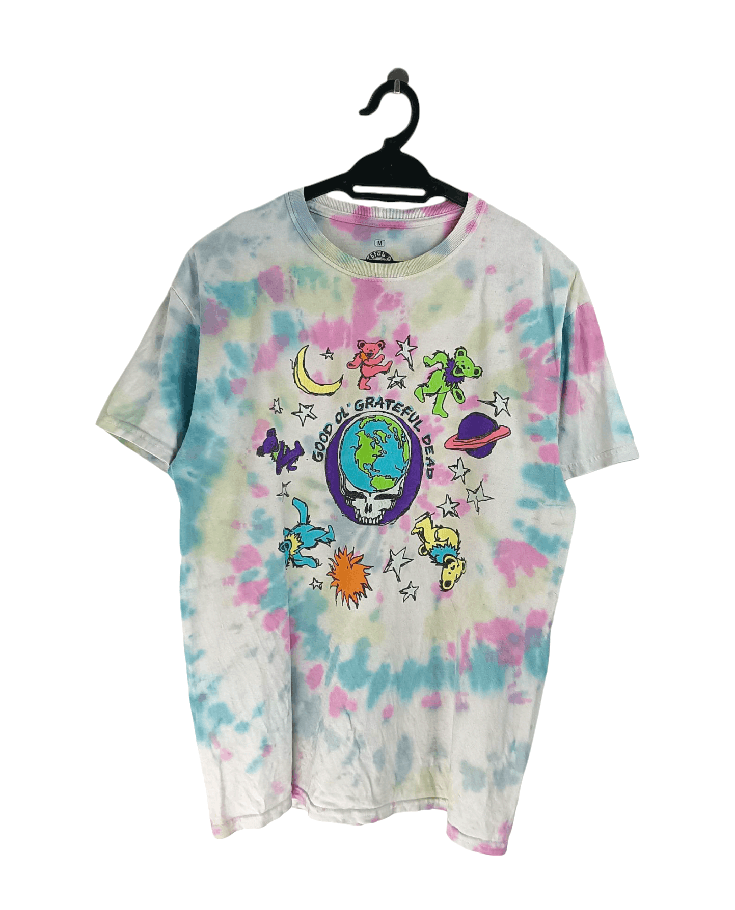 Band Tees VINTAGE GRATEFUL DEAD TIE DYE DANCING BEAR dylan doors Size US M / EU 48-50 / 2 - 1 Thumbnail