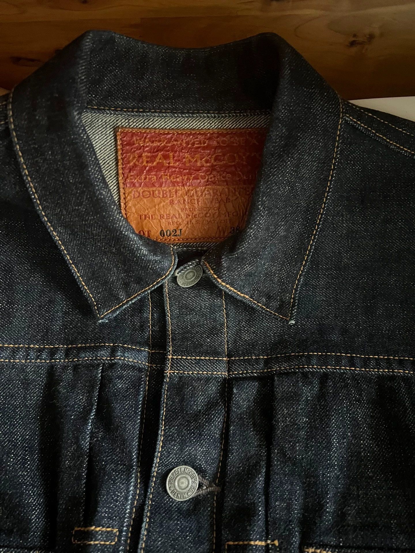 The Real McCoy's Real McCoy's 2nd Gen Selvedge Denim Jacket 38 Classic Fit Size US S / EU 44-46 / 1 - 9 Thumbnail