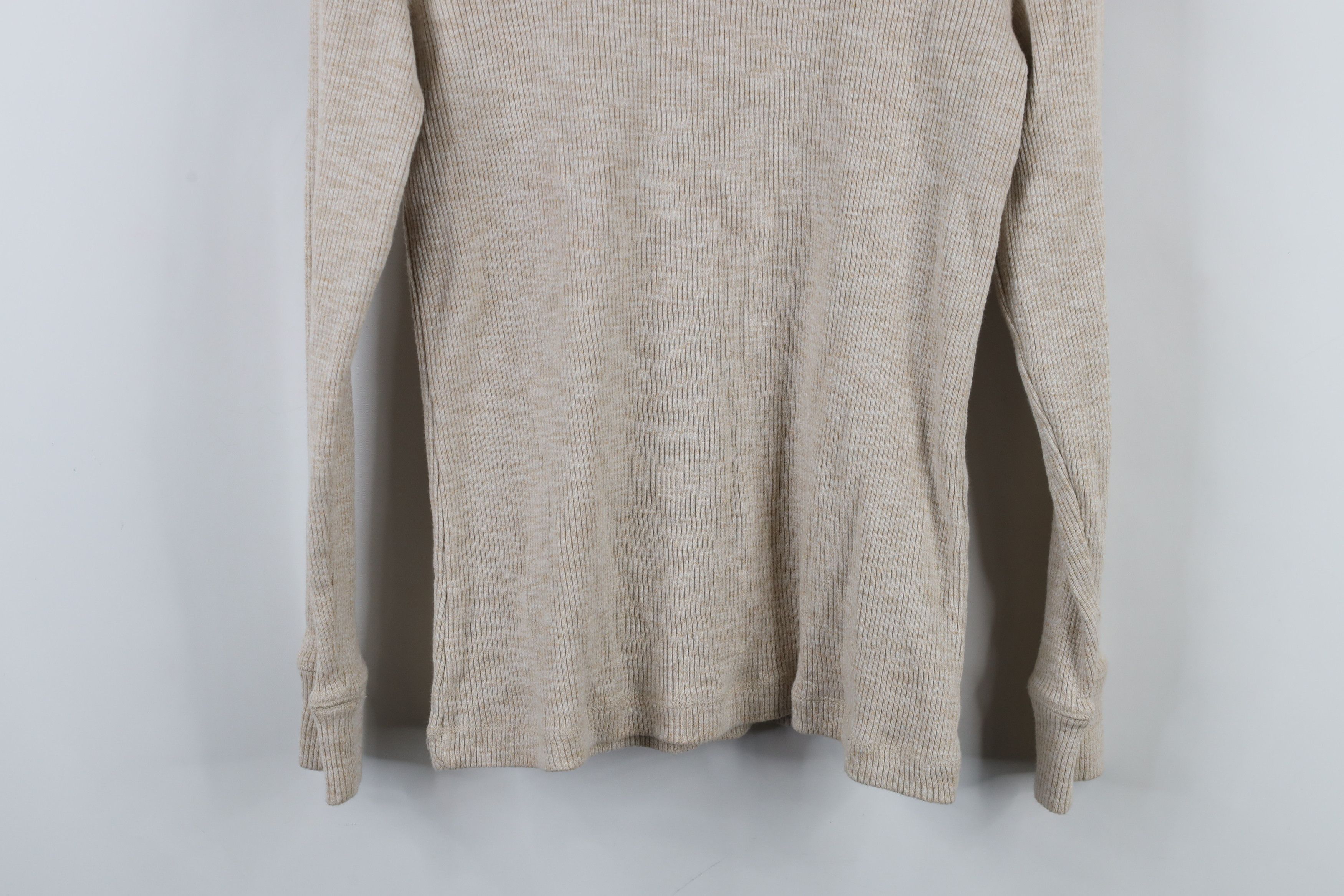 Ralph Lauren × Vintage Vintage 90s Y2K Ralph Lauren Thermal Ribbed Knit T-Shirt Size L / US 10 / IT 46 - 11 Thumbnail