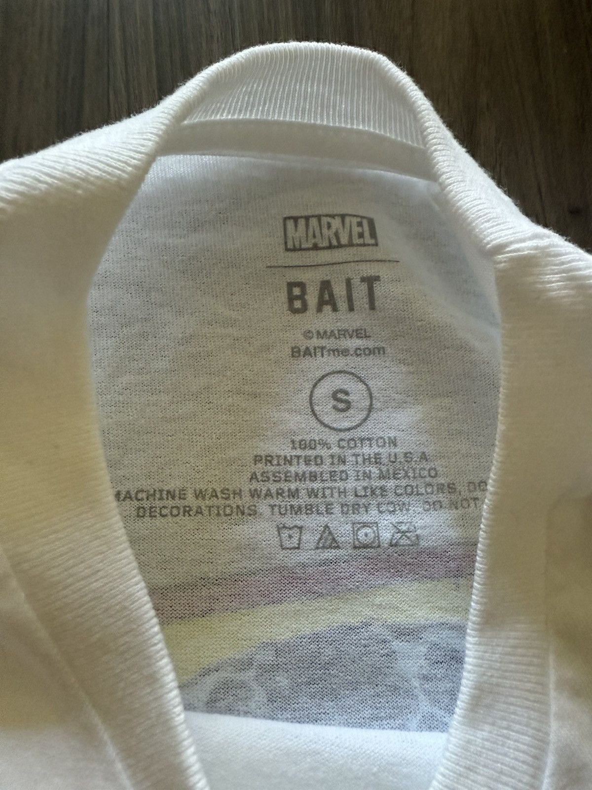 Bait BAIT x Marvel Venom Graphic T-Shirt White Men’s Small Comic Size US S / EU 44-46 / 1 - 3 Thumbnail