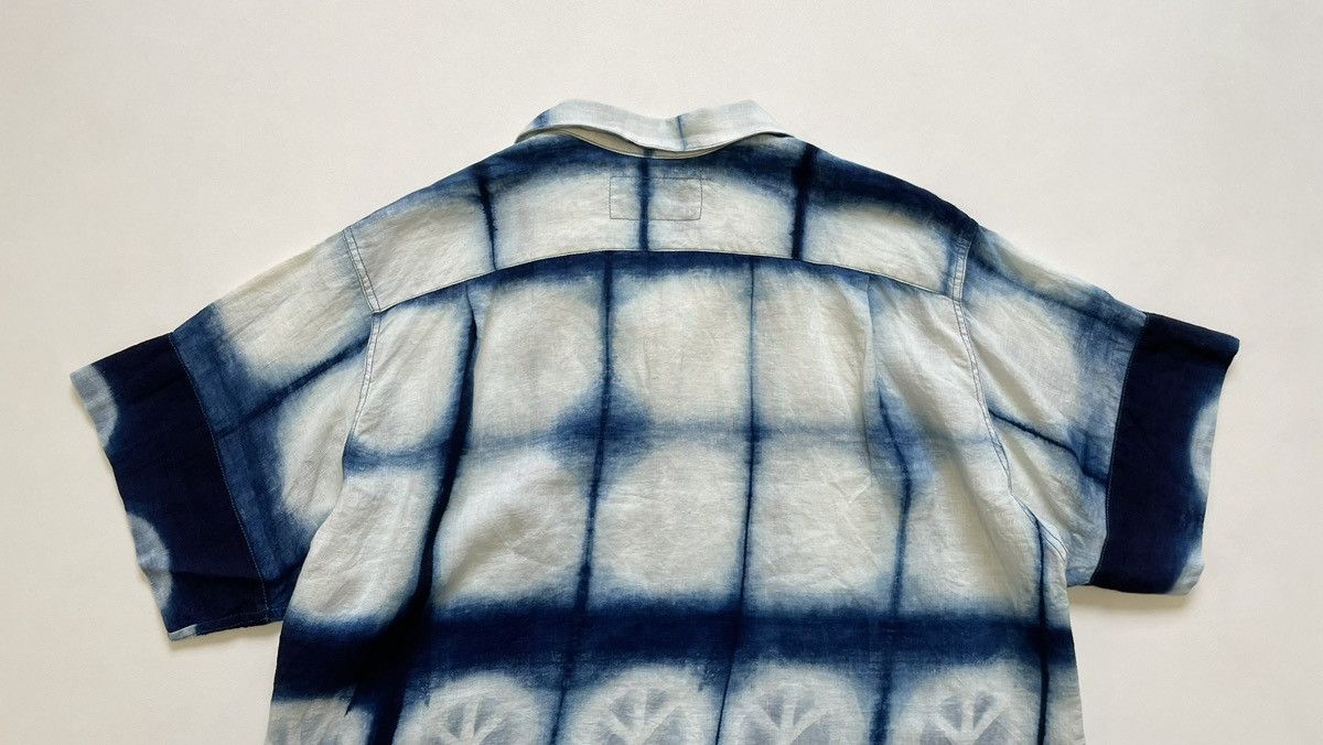Story Mfg. Blue/White ‘Peace Tie Dye’ Print Shirt Size US M / EU 48-50 / 2 - 13 Thumbnail