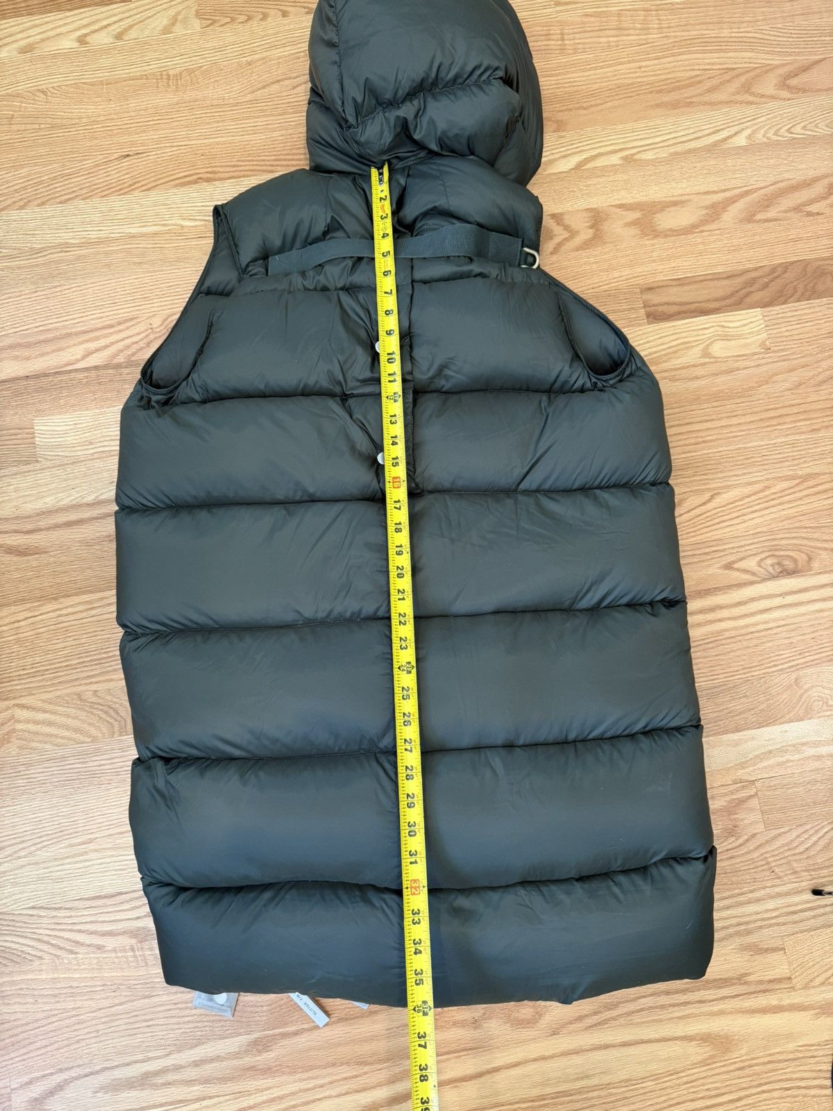 Rick Owens SLEEVELESS DOWN PARKA // GLITTER Size US M / EU 48-50 / 2 - 13 Thumbnail