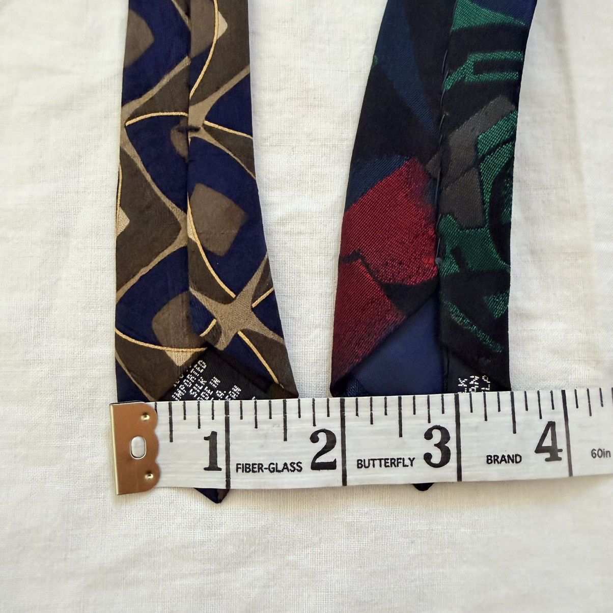 Other Designer Silk Tie Bundle – Mulberry Ziggurat & William Hardy Size ONE SIZE - 4 Thumbnail
