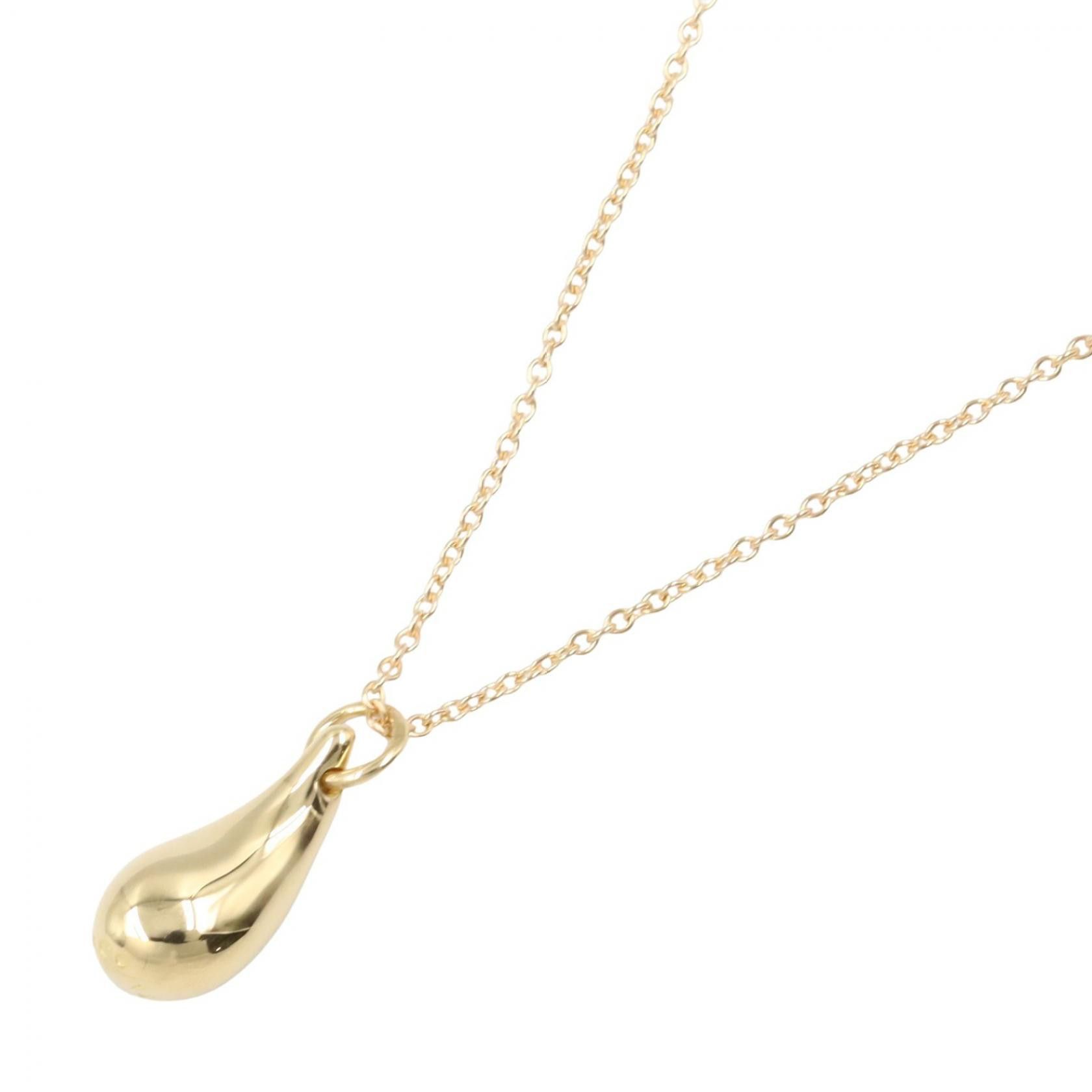 Tiffany & Co. Tiffany & Co. Tiffany＆Co. Tear Drop Au750 Necklace Precious Metal Necklace DUTY FREE for USA Size ONE SIZE - 1 Thumbnail