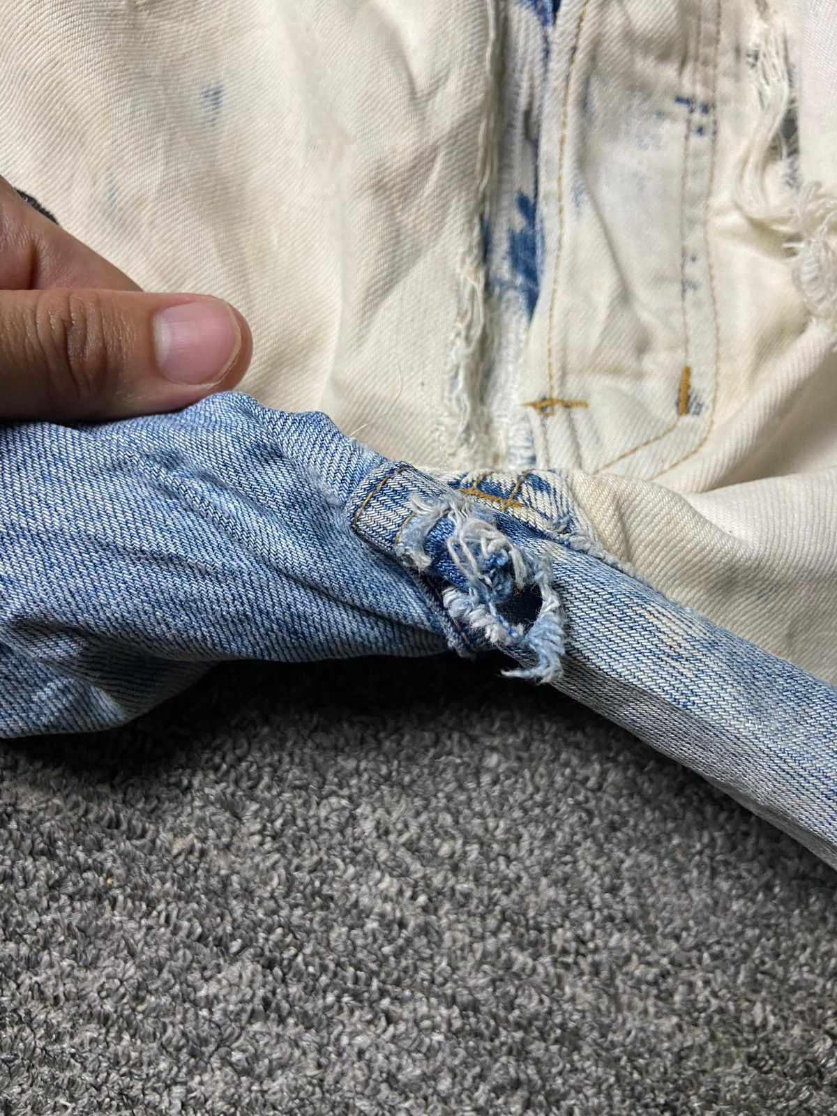 Japanese Brand Vintage RNA Pop Art Denim Jeans (165) Size US 33 - 9 Thumbnail