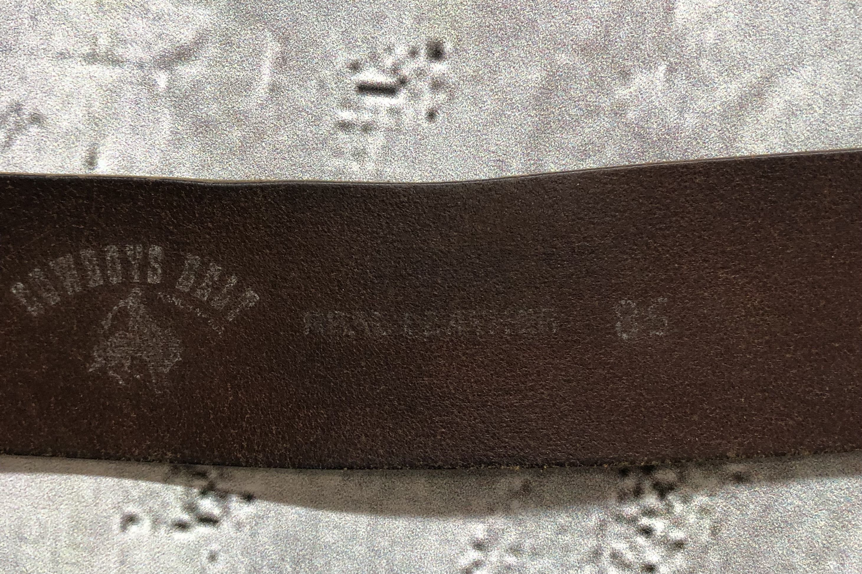 Cowboy Equipment Vintage Cowboys Belt Leather Size ONE SIZE - 6 Thumbnail