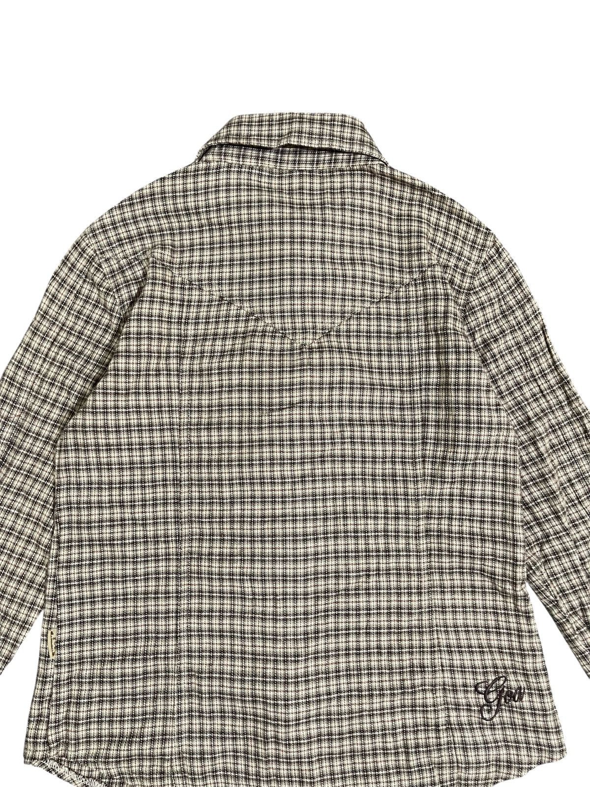 GOA 2000's GOA Plaid Punk Style Western Shirt Flannel Size US S / EU 44-46 / 1 - 6 Thumbnail