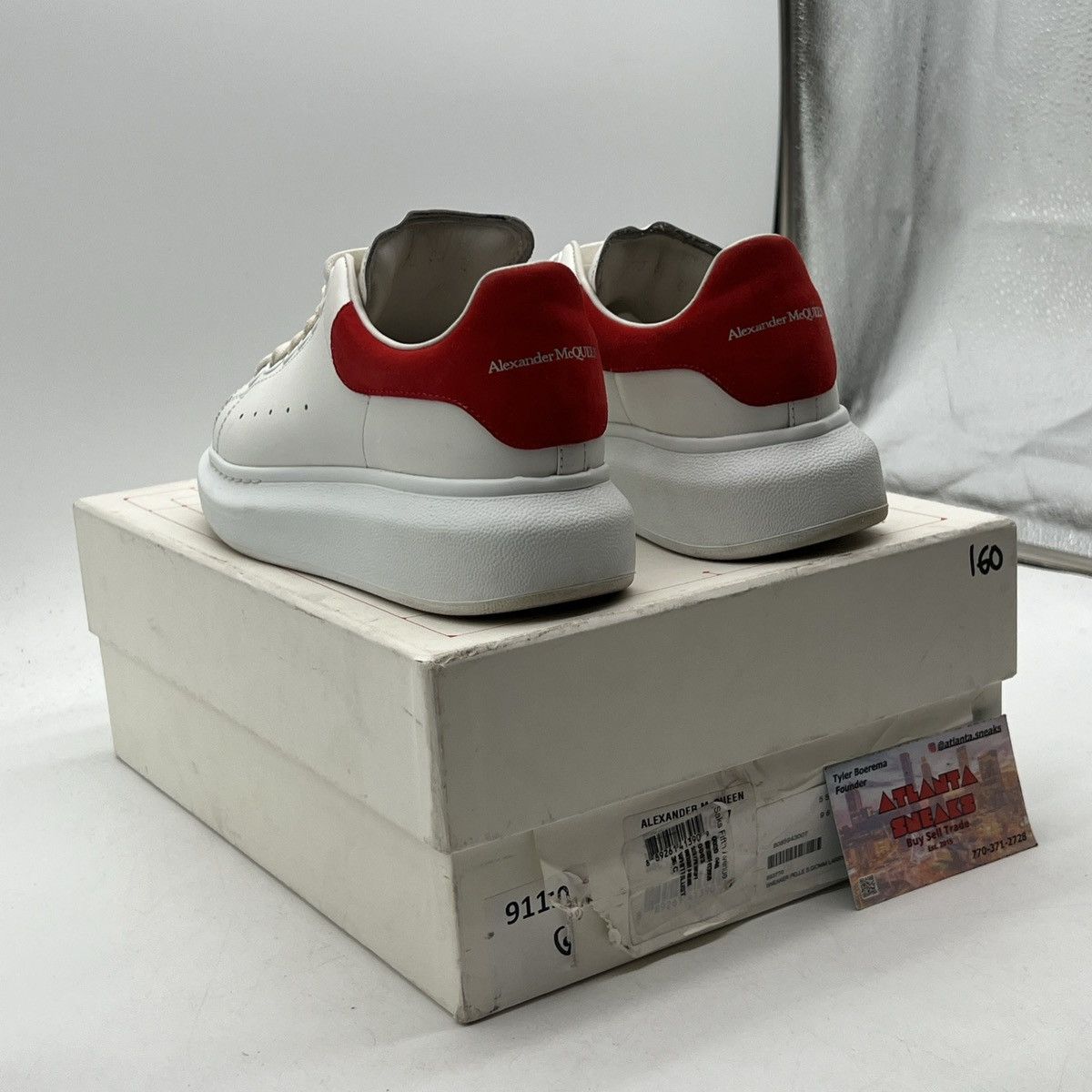 Alexander McQueen Alexander McQueen Wmns oversized sneaker lush red Size US 6 / EU 39 - 4 Thumbnail