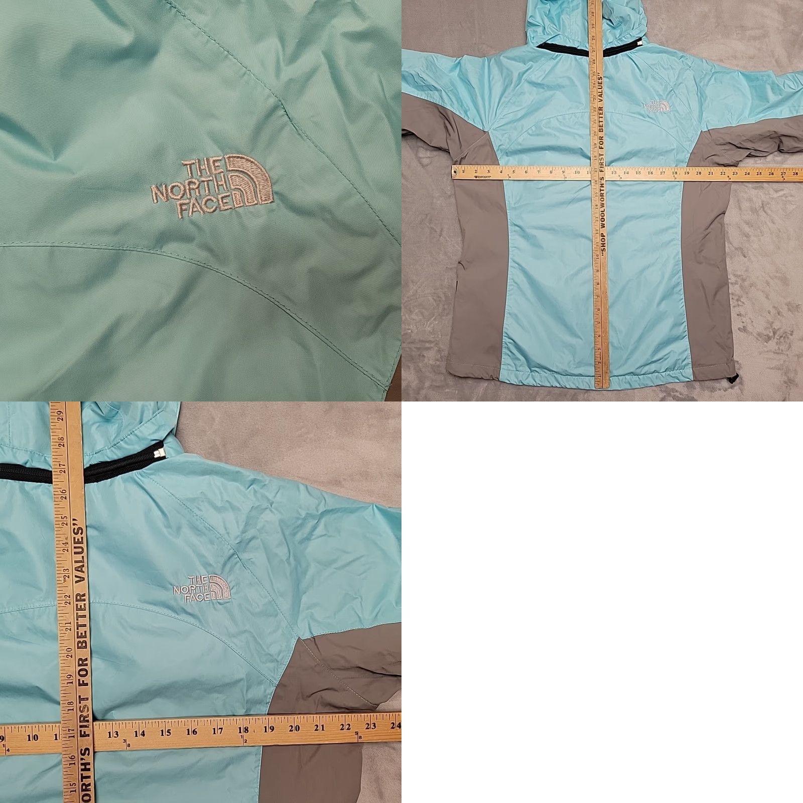 The North Face The North Face Summit Series Jacket Womens XL Blue Gray Raintex Waterproof Shell All Seasons Full Zip Soft Shell Wind-Resistant Logo Size XL / US 12-14 / IT 48-50 - 9 Thumbnail