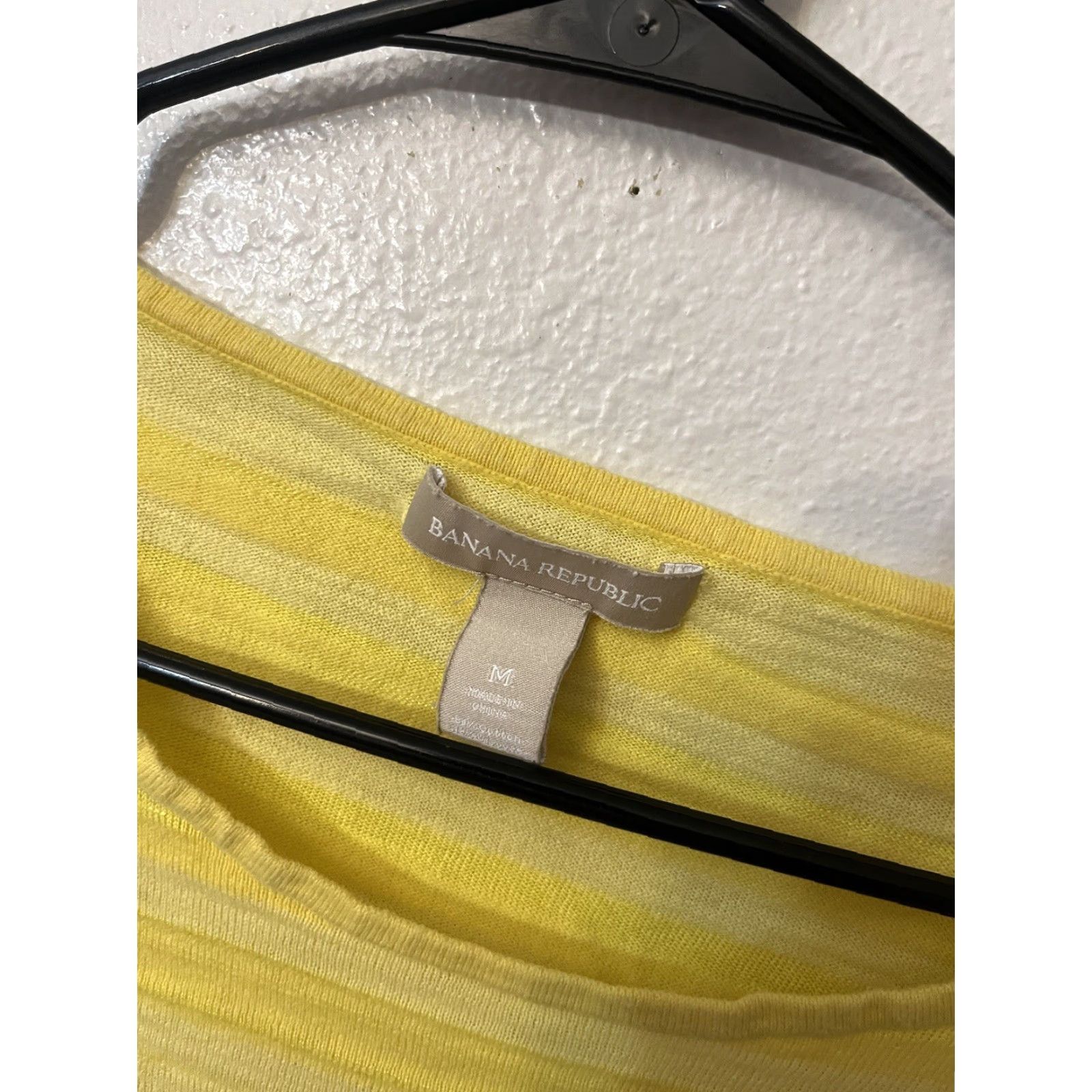 Banana Republic BANANA REPUBLIC Yellow Cotton Long Sleeve Shirt Womens Medium Size M / US 6-8 / IT 42-44 - 3 Thumbnail