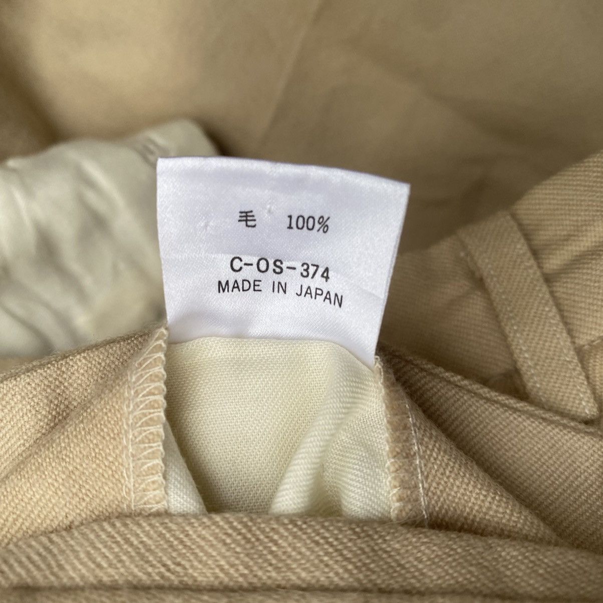 Japanese Brand × Y's × Yohji Yamamoto A.A.R by Yohji Yamamoto Wide Baggy Chinos / Trouser Pants Size US 29 - 11 Thumbnail