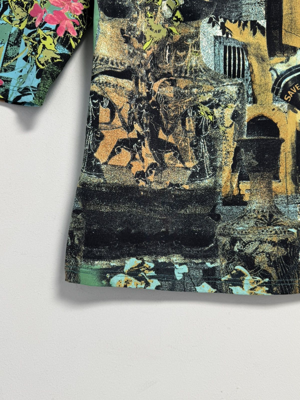 Other Save The Queen 90's Tops Fishbones Abstract Print Poliammide Size M / US 6-8 / IT 42-44 - 6 Thumbnail