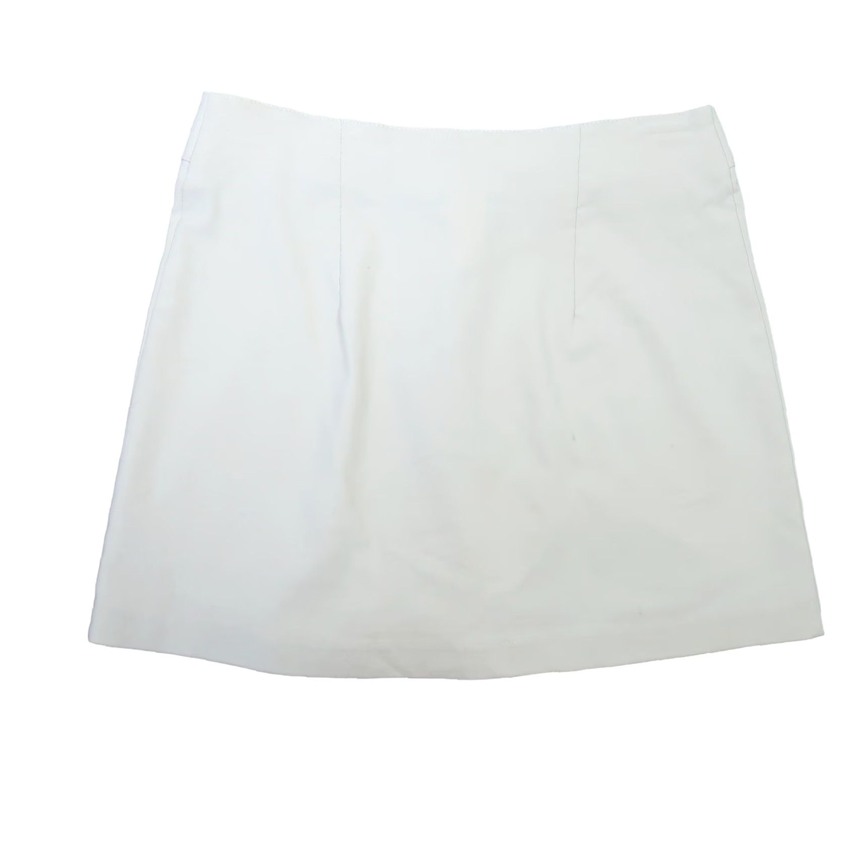 JM Collection VINTAGE 90s M Collection Cream Khaki Low Rise Mini Skirt 6 Womens Skirt Mini Casual 90s Mens Womens Size 28" / US 6 / IT 42 - 3 Thumbnail